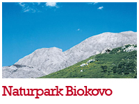 Der Naturpark Biokovo