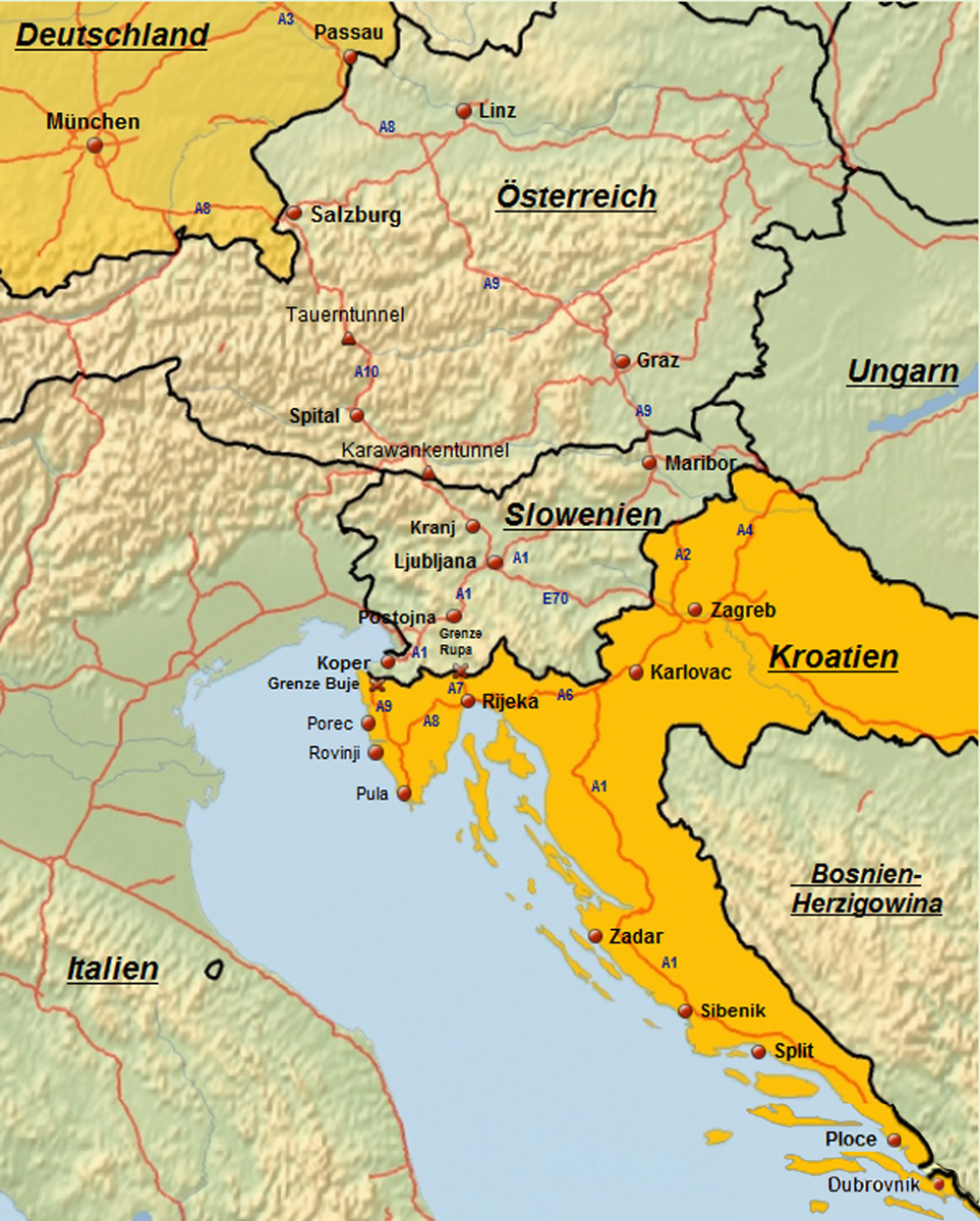 Motorradtouren Kroatien | Motorradurlaub Kroatien √