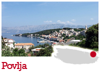 Kroatien - Insel Brac - Povlja
