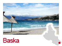 Der Ort Baska auf der Insel Krk