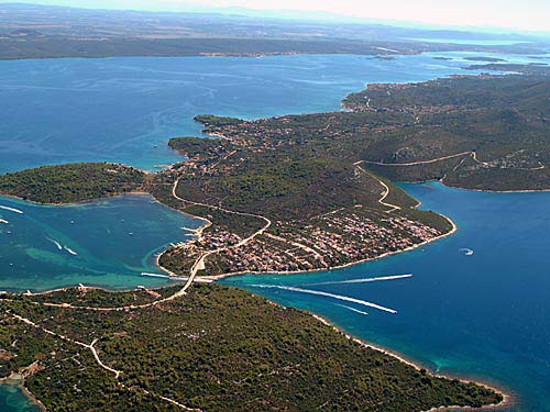 Die Insel Pasman - Luftaufnahme Die Insel Pasman