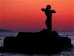Sonnenuntergang in Podgora