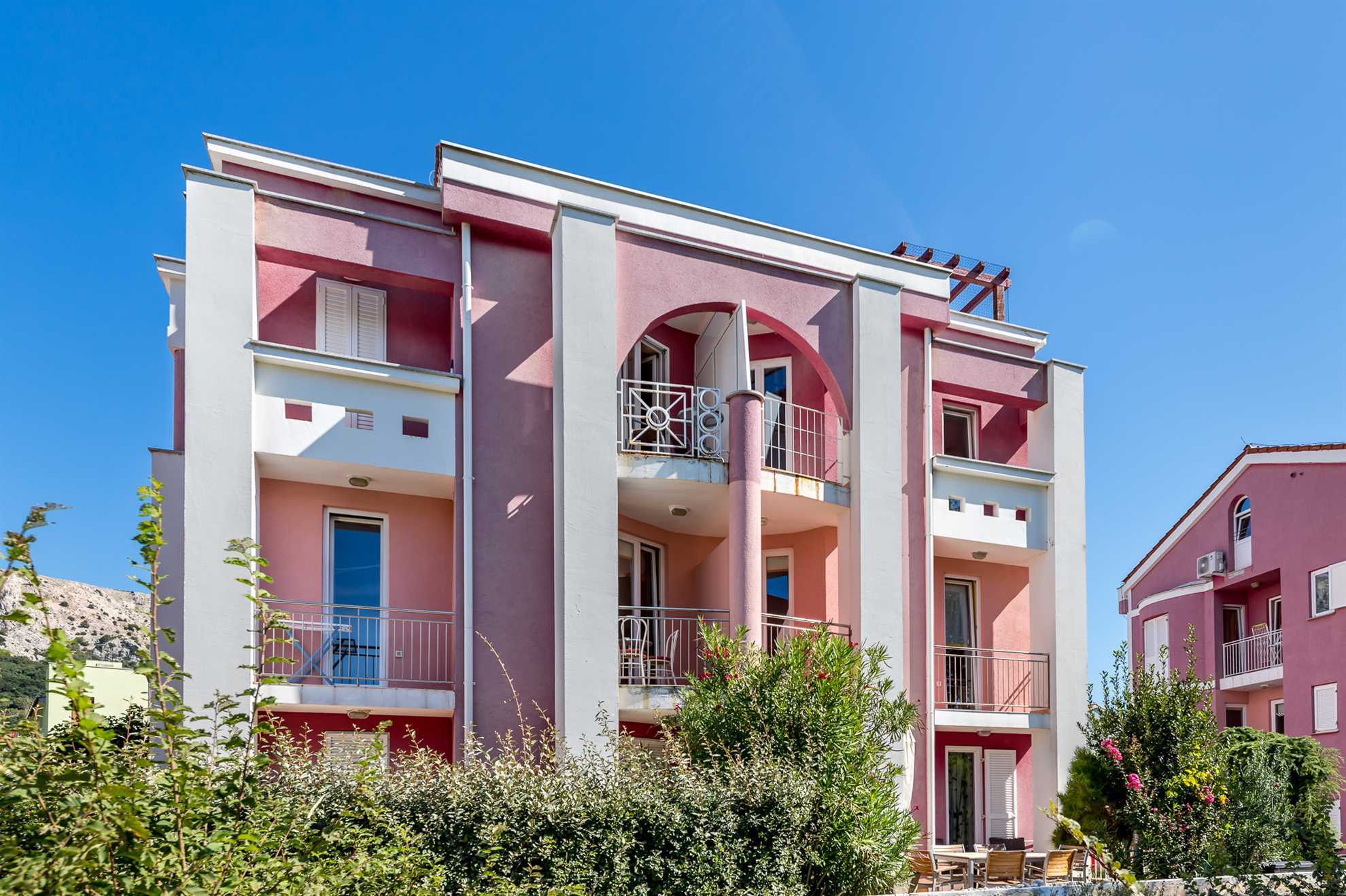 Schöne Wohnung (4-6 Personen) mit Klimaanlage und Sat-TV