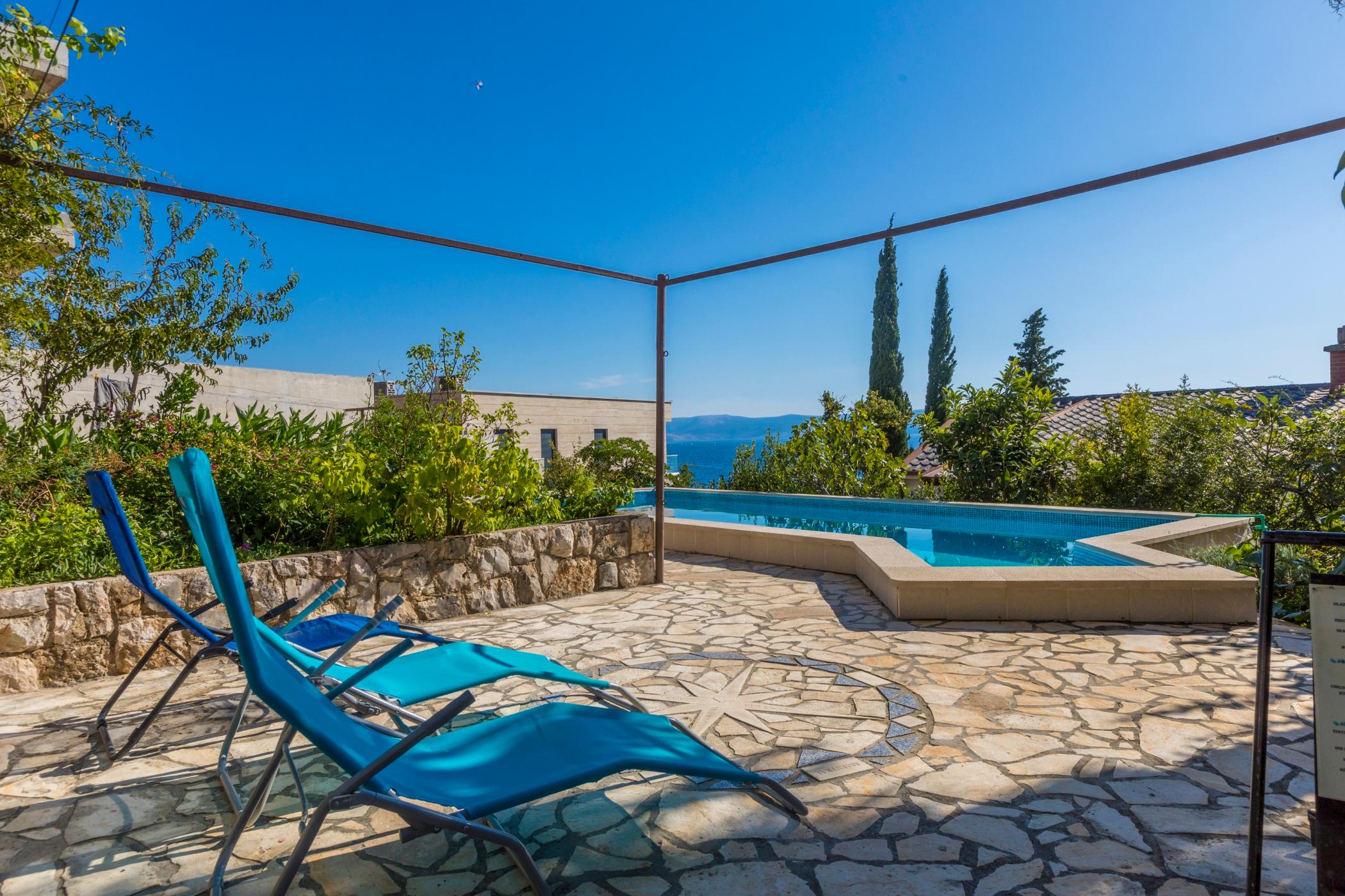 Studio - Fewo für 2 Personen mit Swimmingpool und strandnah