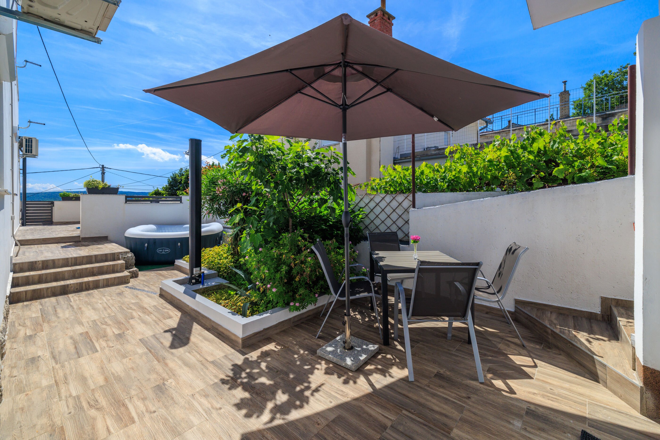 35 m² Apartment - nur 70 m zum Strand mit Balkon, Terrasse, Klima