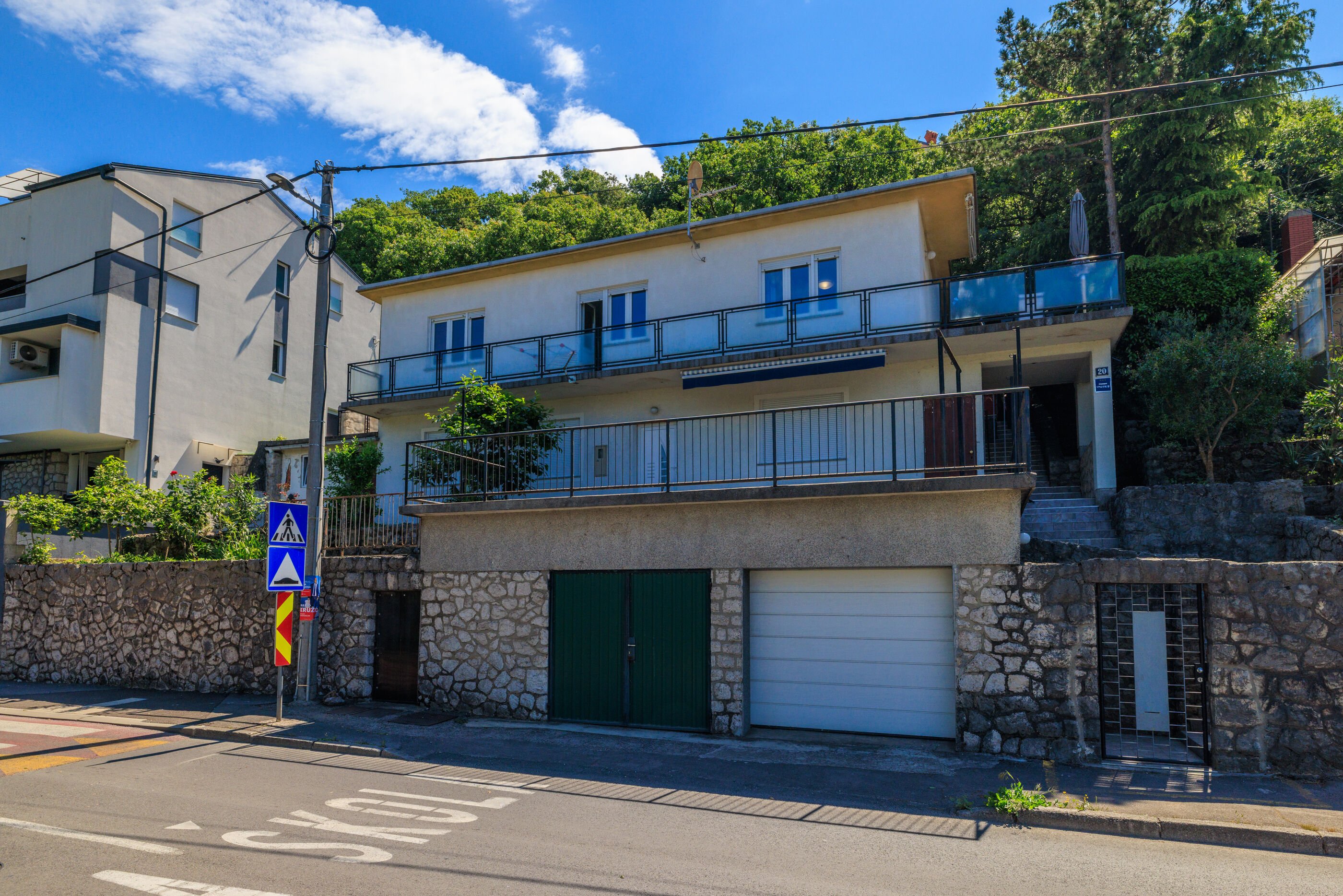 2 Pers. Wohnung in zentraler Lage Crikvenica´s mit Klima & Garage