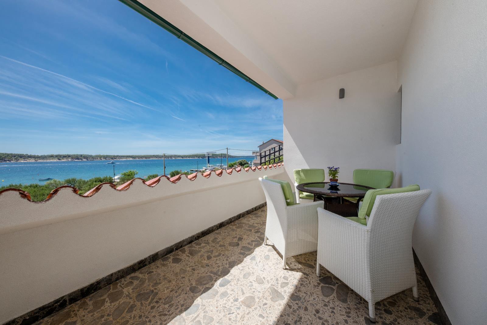Schönes Apartment für 4 Personen - Klima, Grill, Meerblick - 65 m²