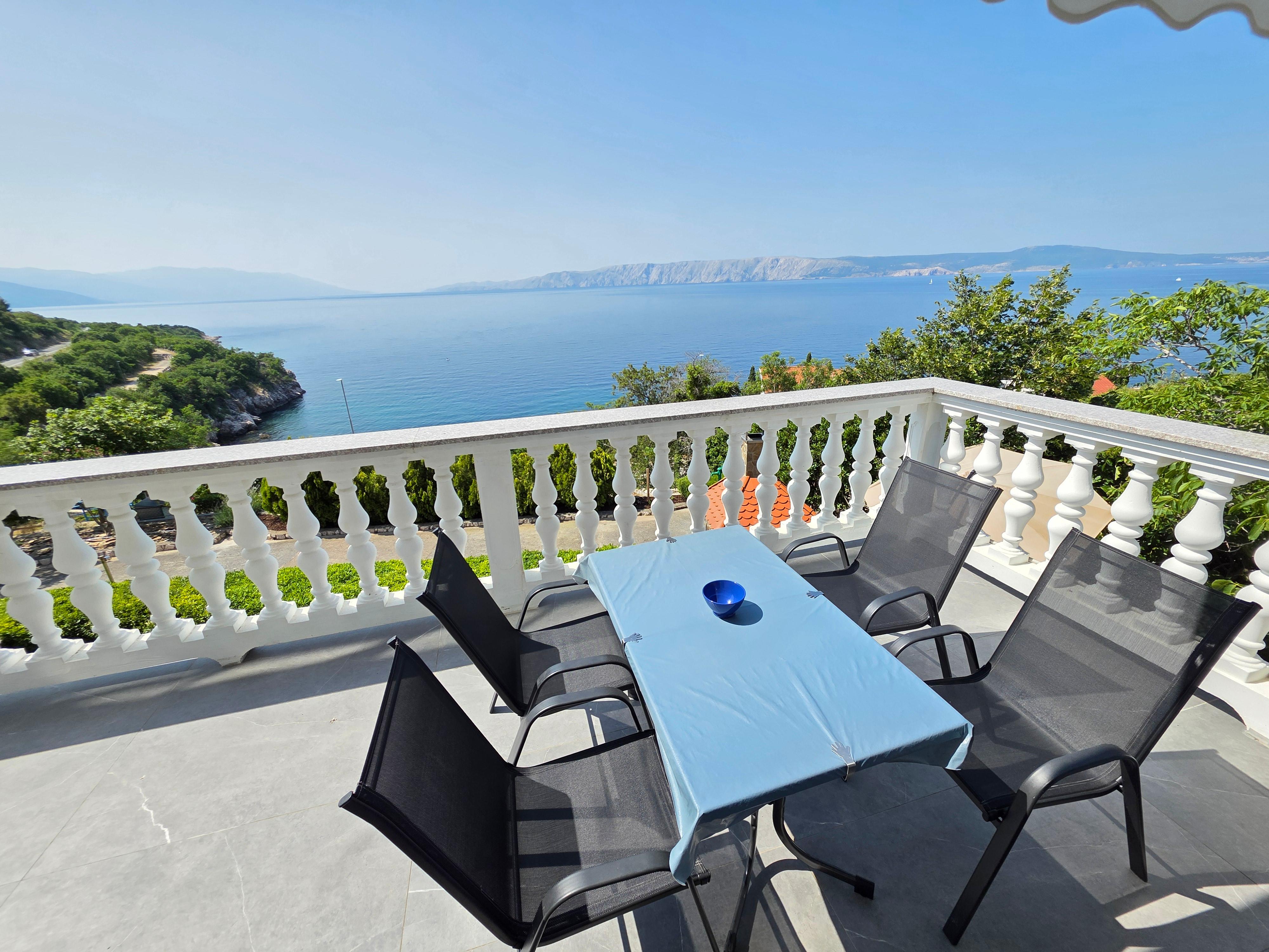 Apartment für 4-5 Personen mit Sat-Tv, WLAN - nur 150 m zum Meer
