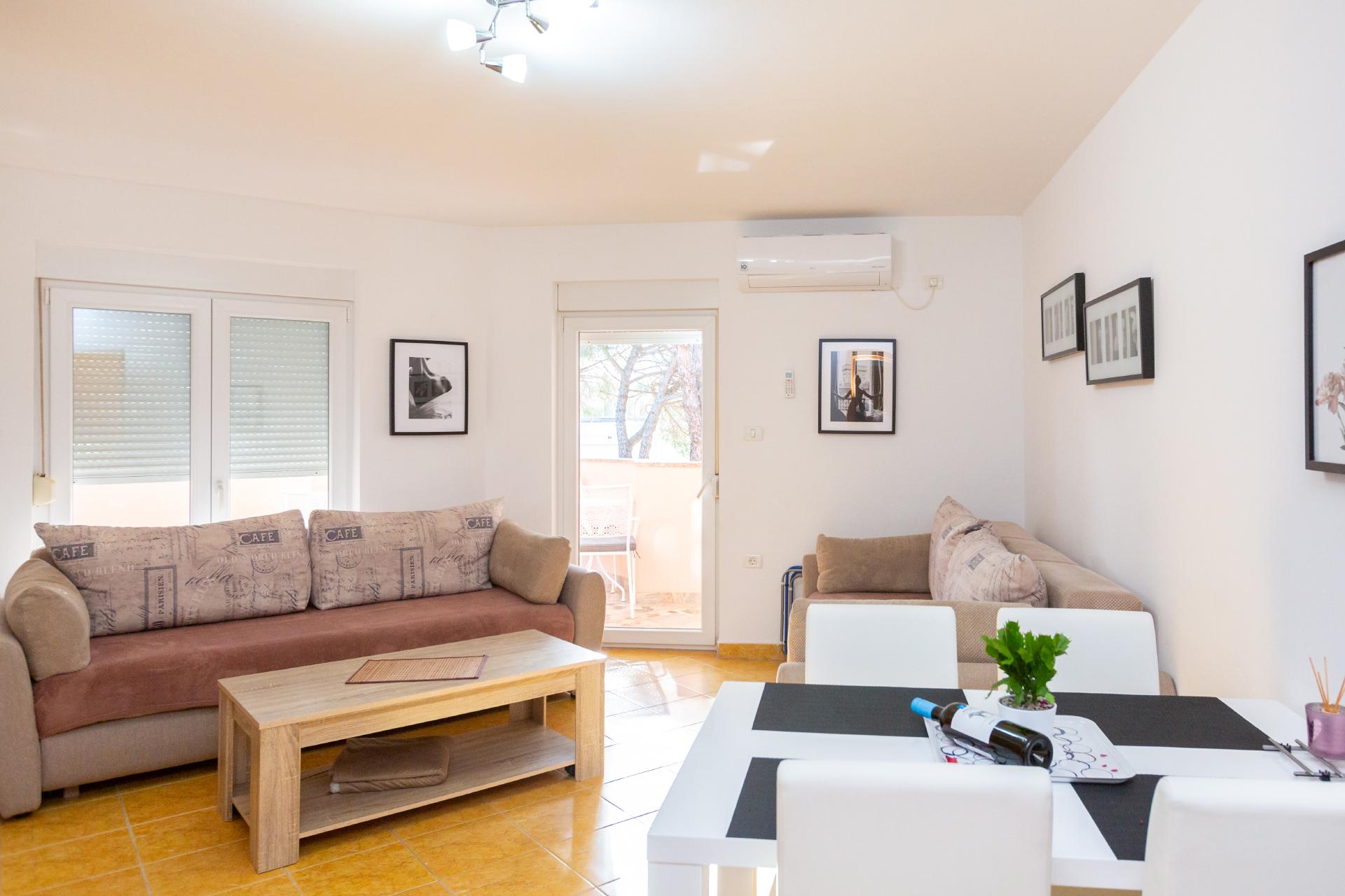 Ideal für 2-4 Pers - Klimatisiertes Apartment mit 40 m² im 1.OG