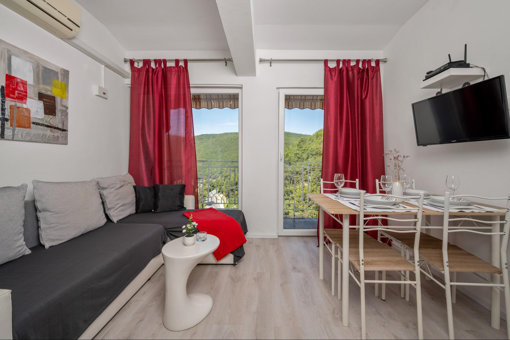 Klimatisiertes Urlaubsapartment für 4-5 Pers. mit WLAN & Sat-Tv