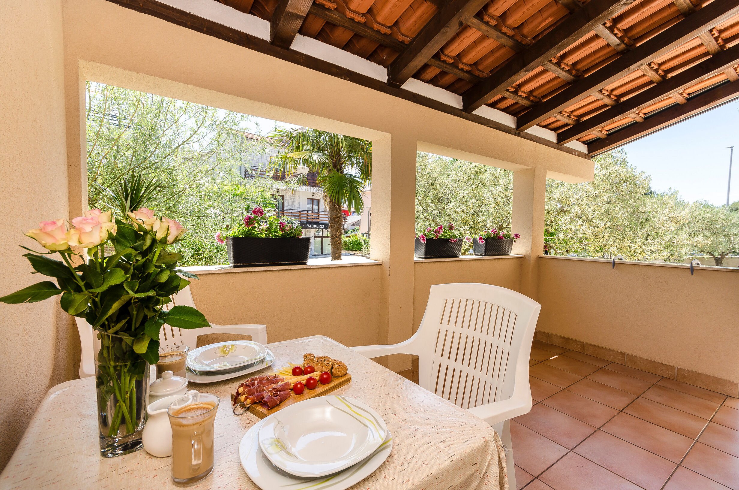 200 m zum Meer - Apartment für 2-3 Pers mit  Klima, Tv, Grill
