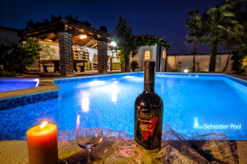 Hübsches Ferienhaus für 2-6 Personen mit beheiztem Pool