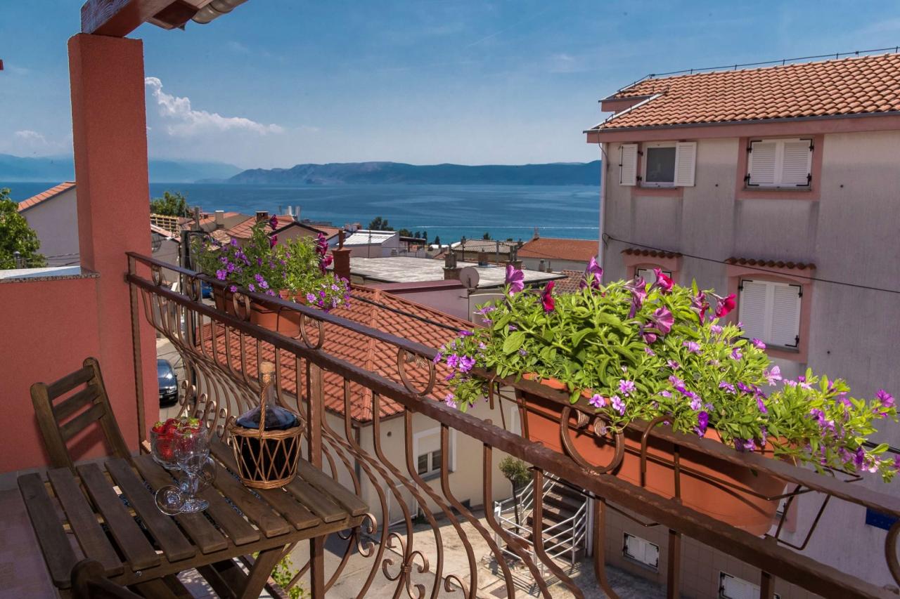 Geschmackvolle 50 m² Wohnung im 2. OG für 2-3 Personen in Crikvenica