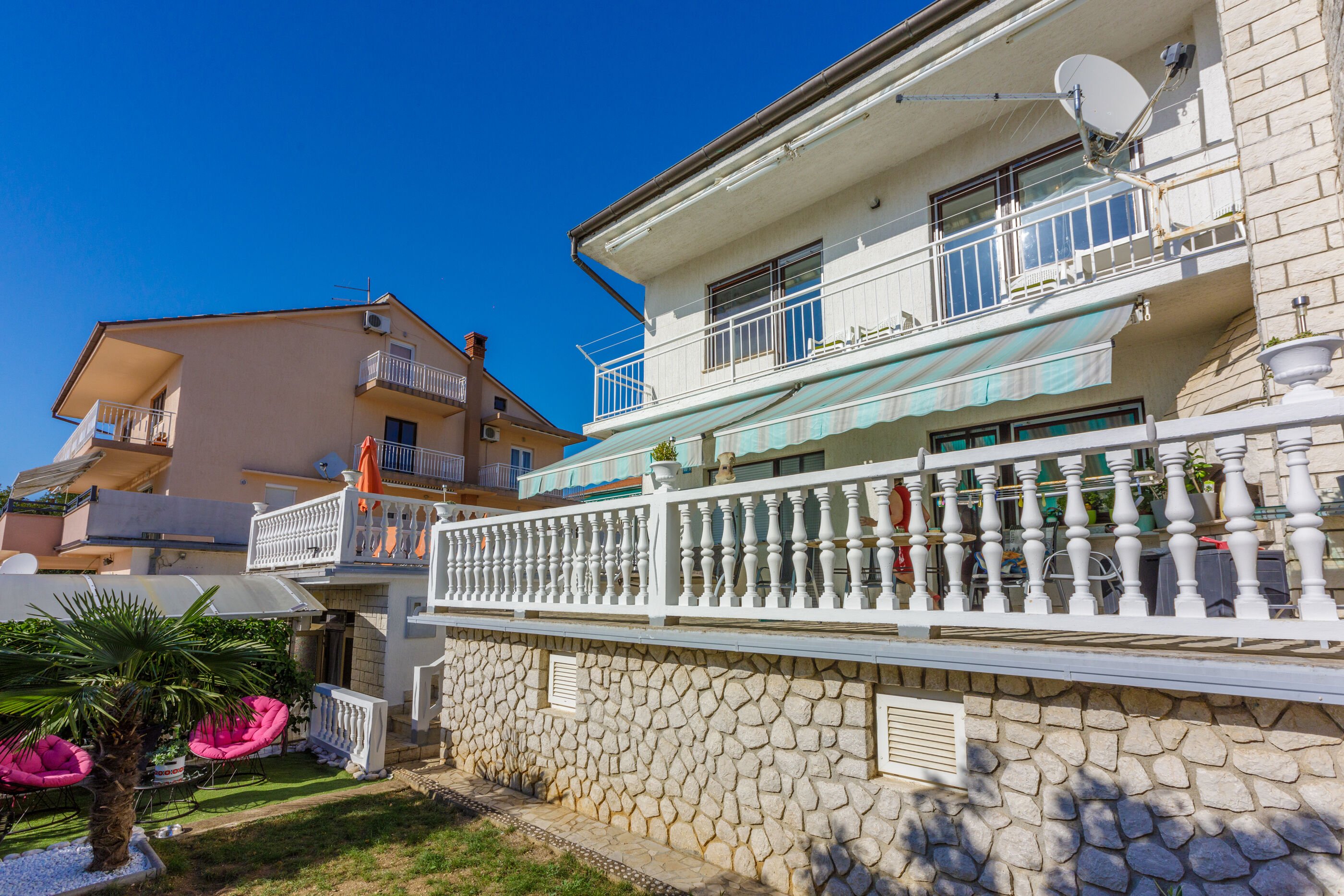 40 m² große Urlaubsunterkunft | Klima, Sat-TV, Internet