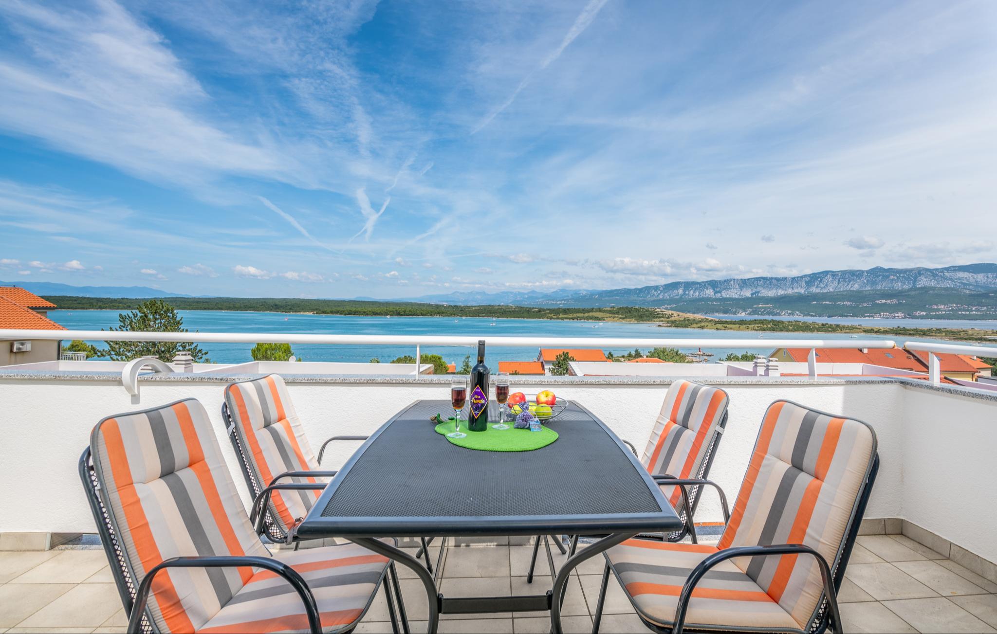 FeWo mit Klima, Sat-TV,WLAN & Meerblick - 70 m zum Meer