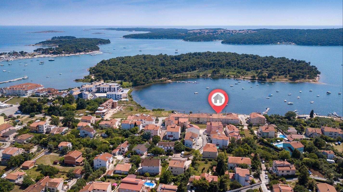 Ferienwohnung für 5 Personen  in Medulin - direkt am Meer