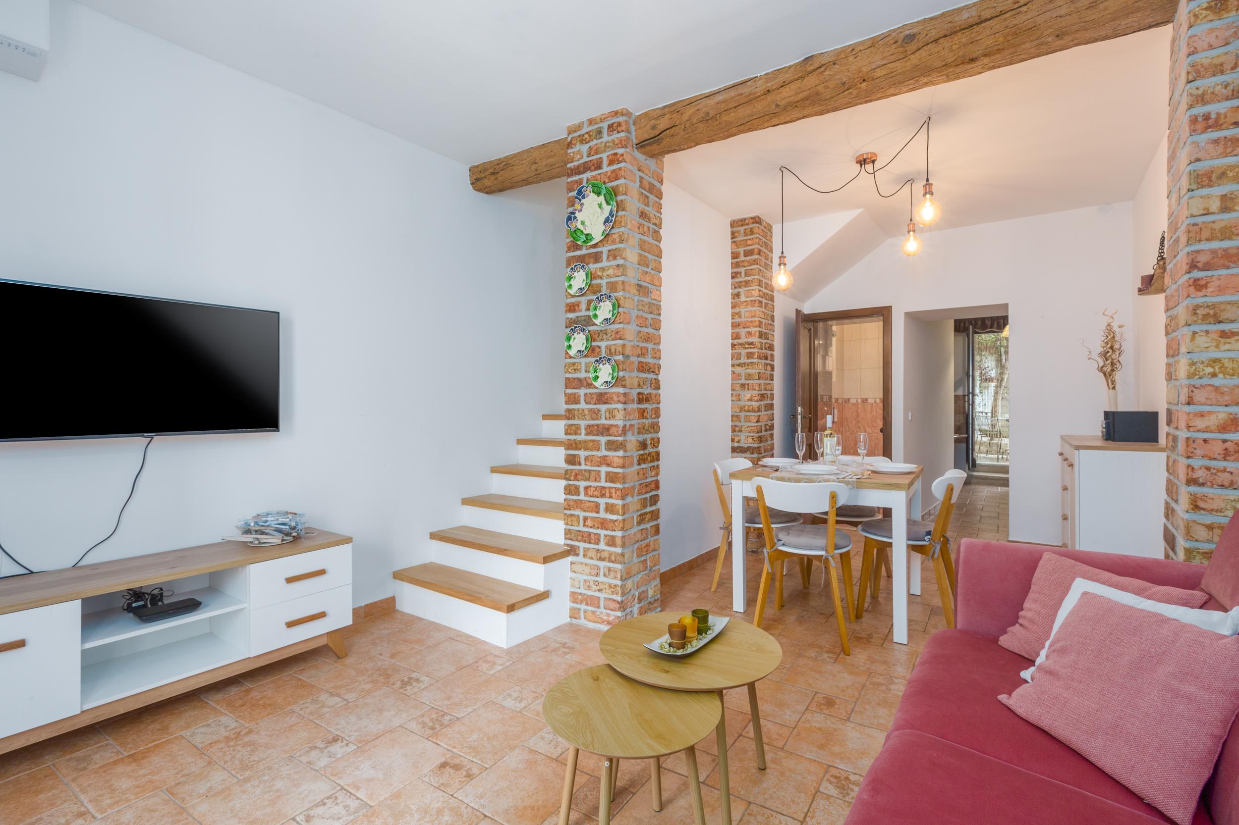 Ferienwohnung in der Altstadt von Porec für 4-5 Personen
