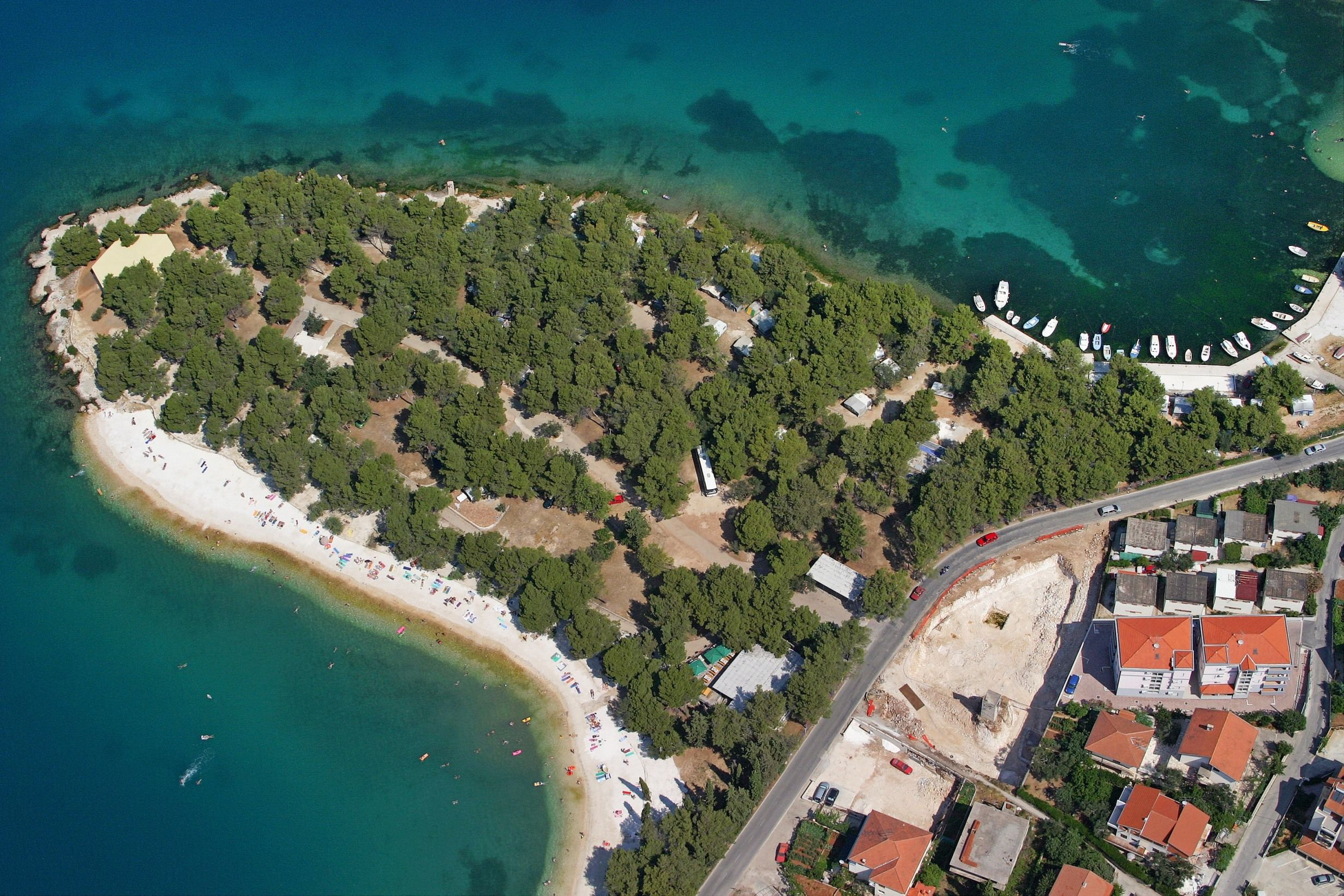 Nur 80 m zum Strand - Meerblick-FeWo für 2-4 Pers. Sat-Tv & WLAN