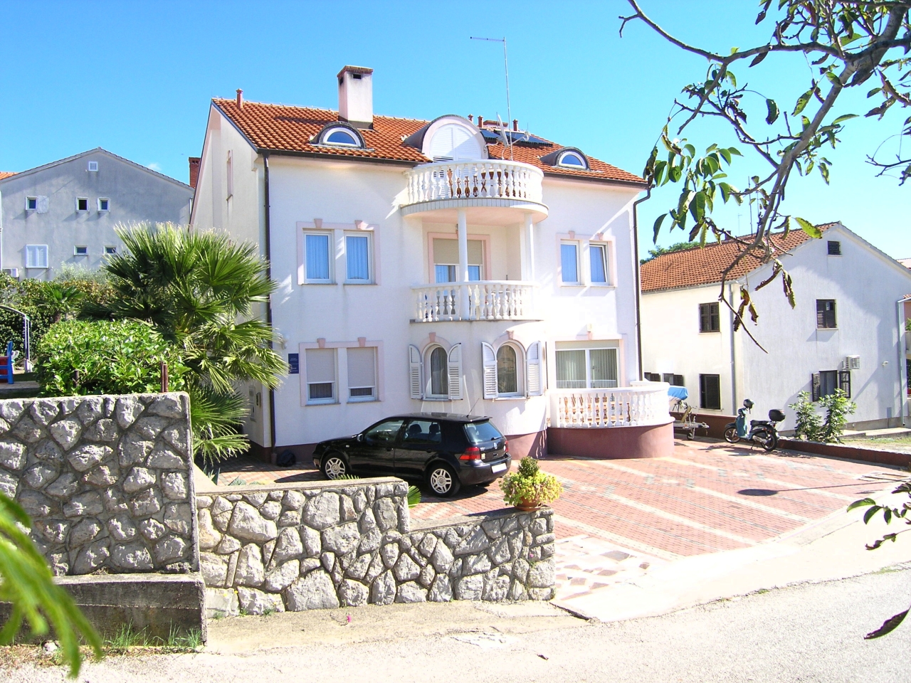 Ferienwohnung in der bezaubernden Stadt Krk in Kroatien
