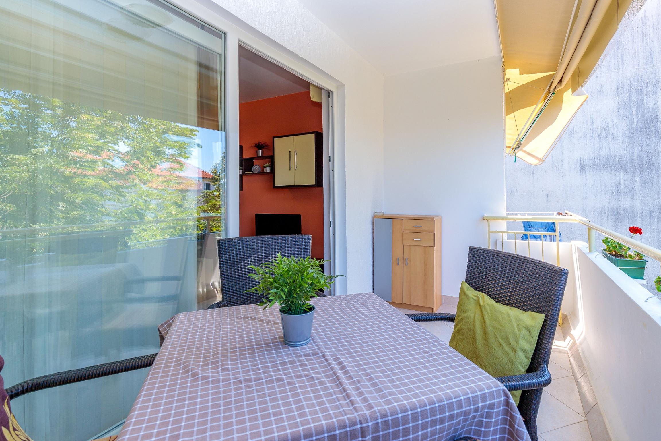 Farbenfreudige Ferienwohnung in Porec mit moderner Ausstattung 