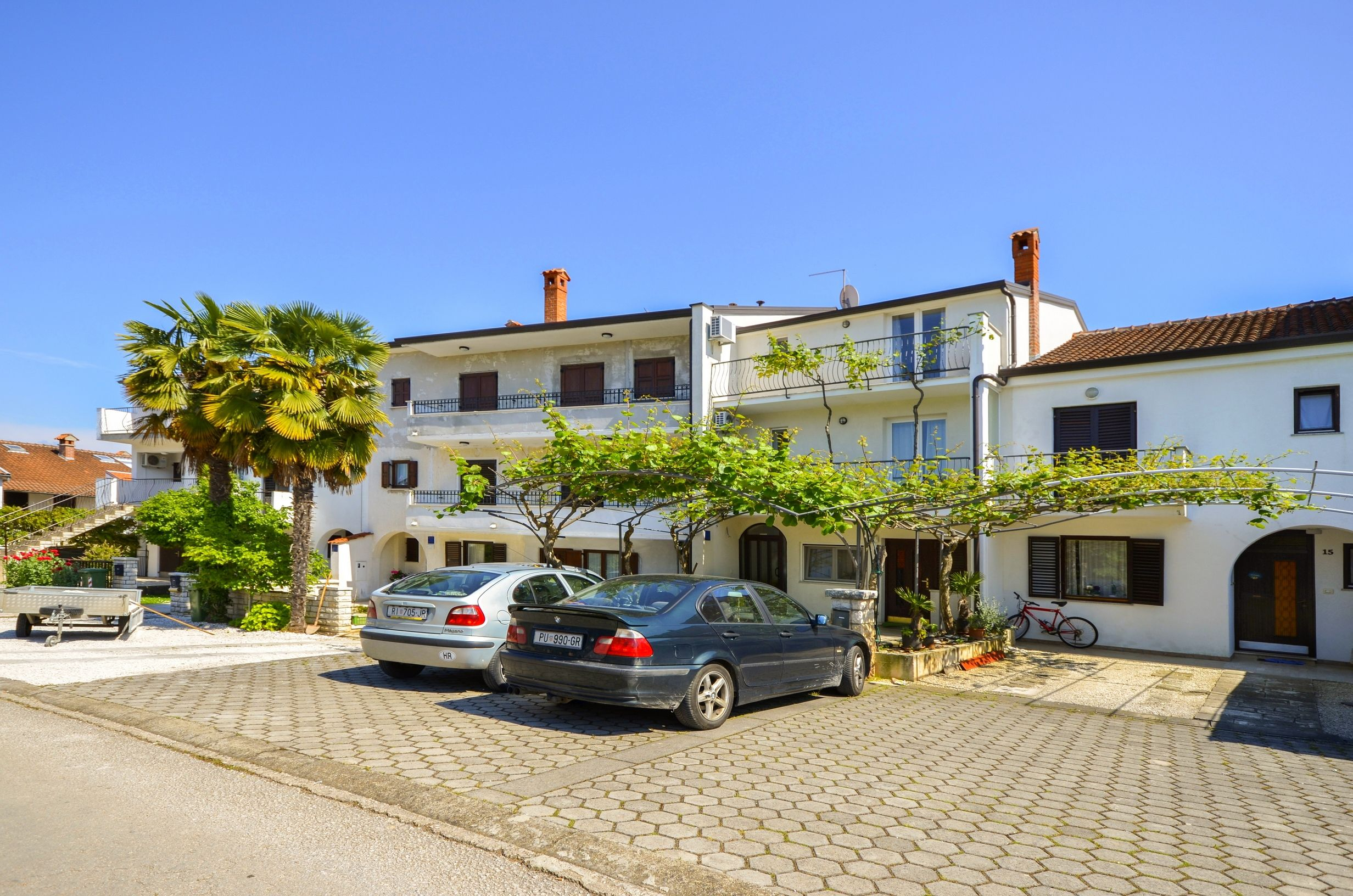 Studio-Apartment für 2 Personen, Klimaanlage, WiFi, Parkplatz, Sat-TV
