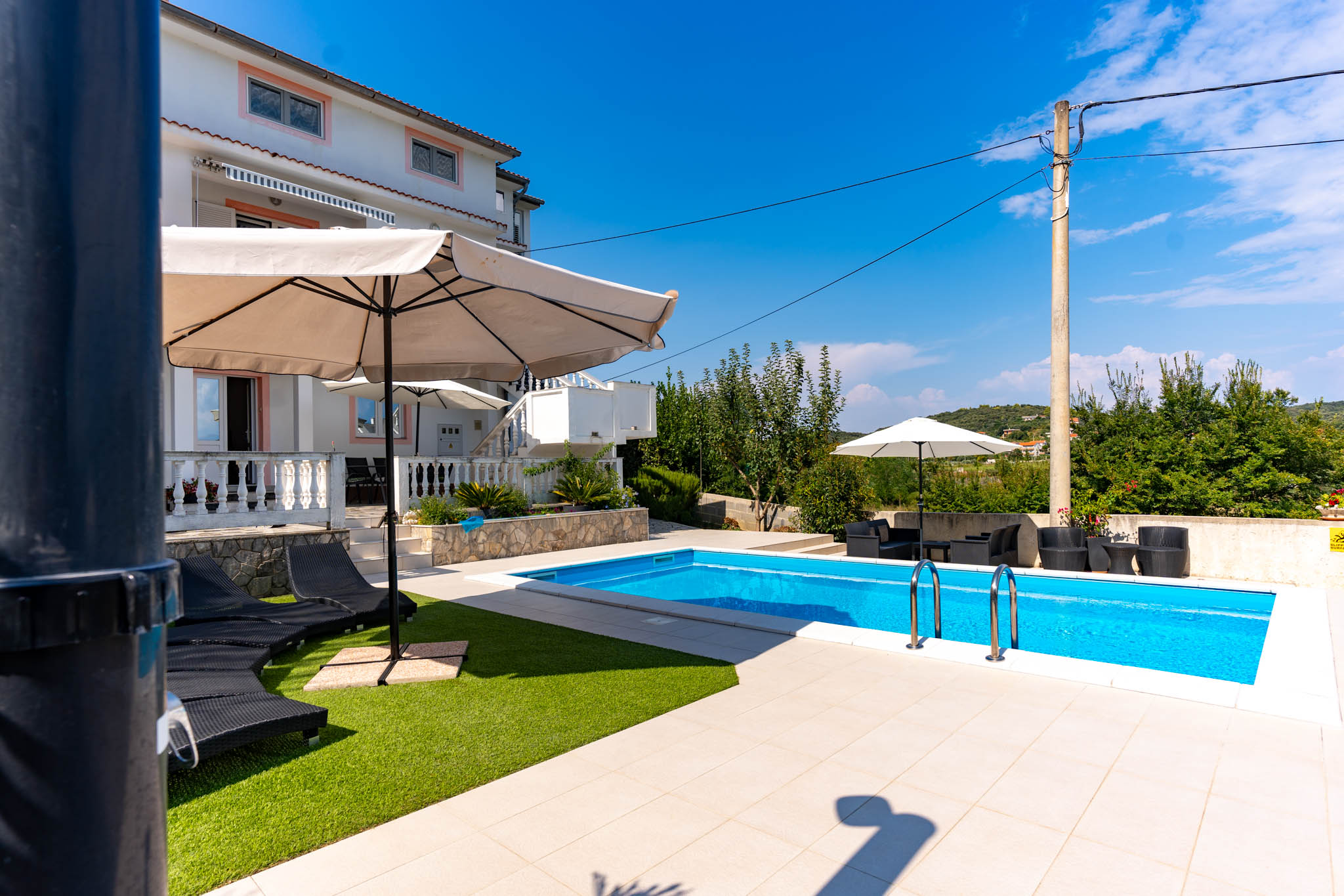 Apartment in Kampor für 4-5 Personen mit Pool und in ruhiger Lage