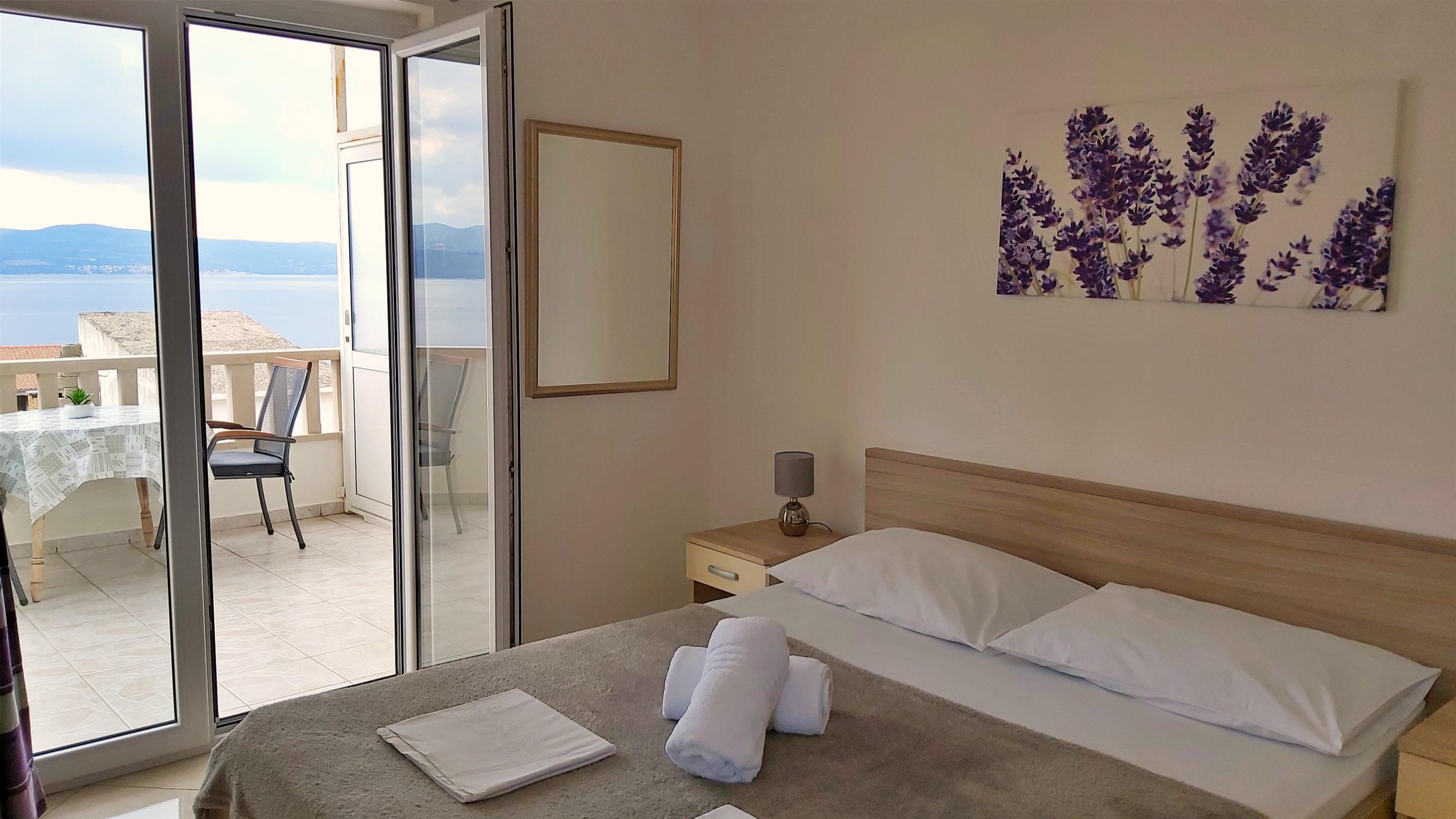 Strandnahes Studio-Apartment für Pärchen im Badeort Nemira 