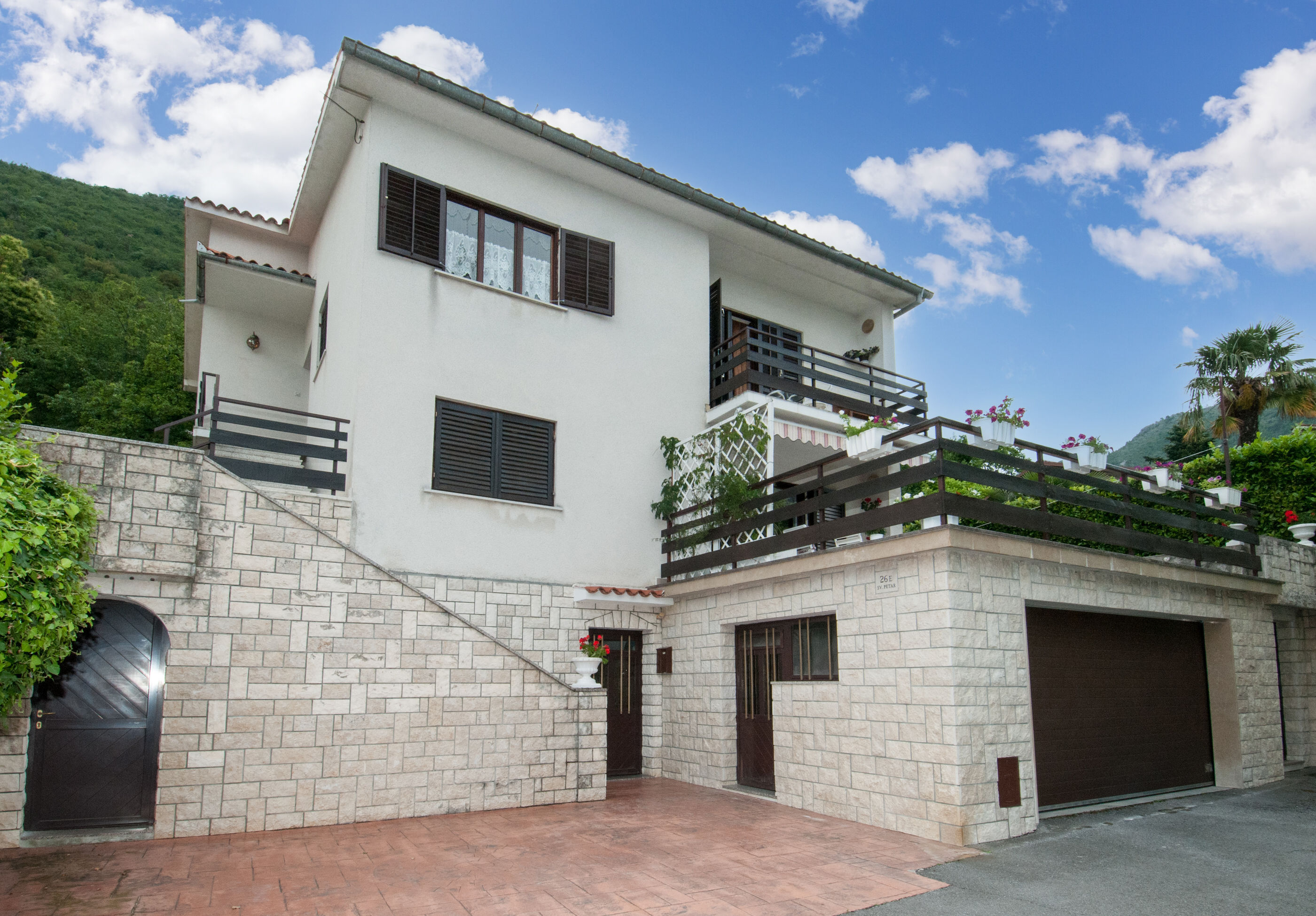 Apartment mit Balkon für 4 bis 5 Personen in Moscenicka Draga