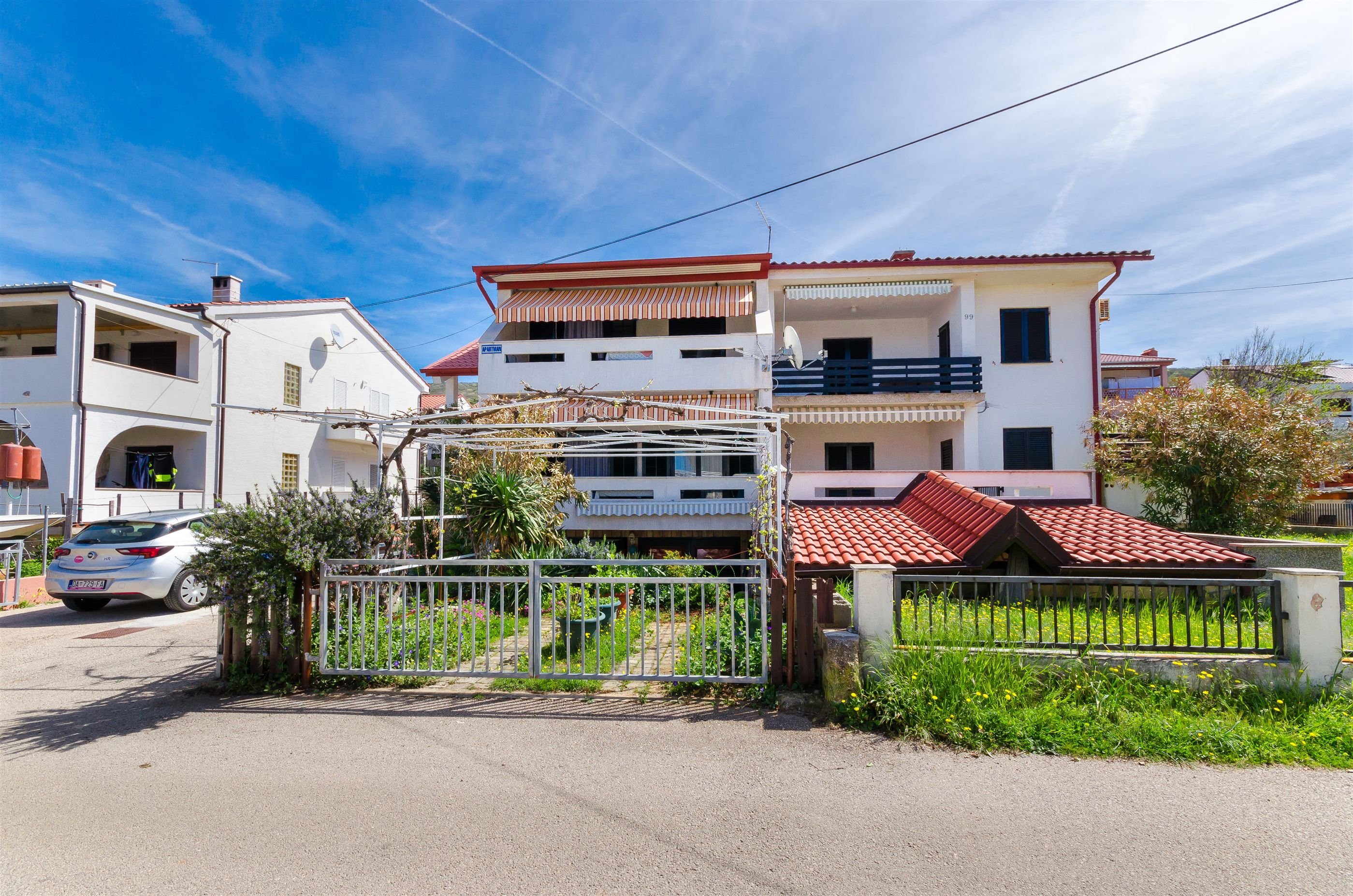 Apartment mit Balkon für 4-5 Personen, WLAN