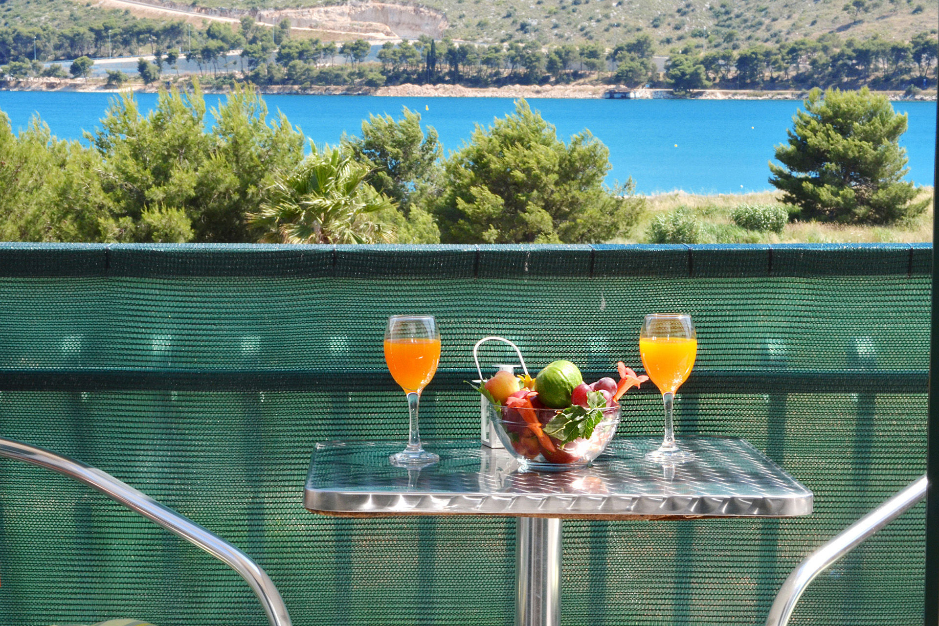 Ferienwohnung in Trogir für 2-3 Personen, Wifi, Klimaanlage