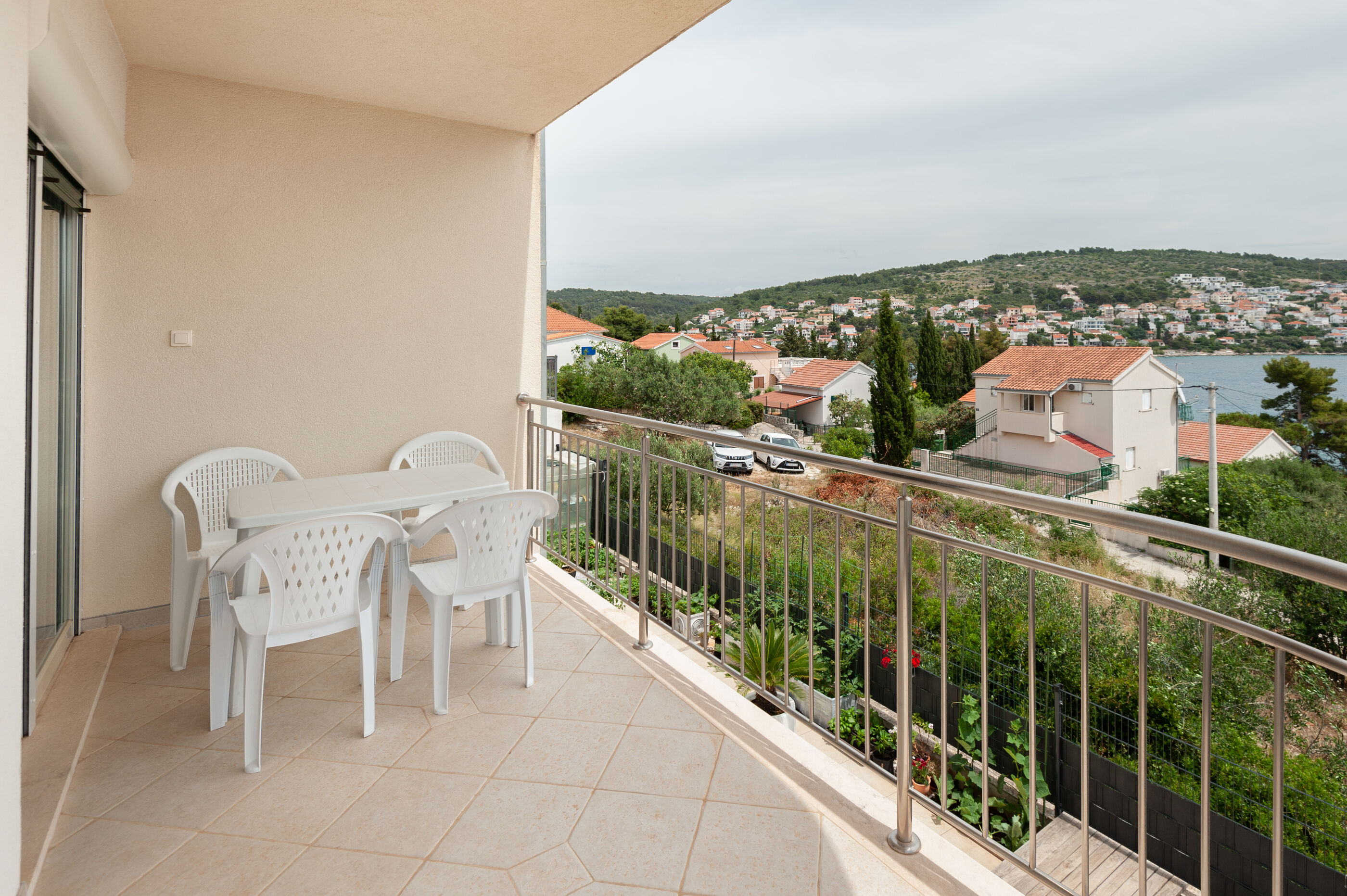 Fantastischer Meerblick | Apartment mit Sat-Tv, WLAN & Klima