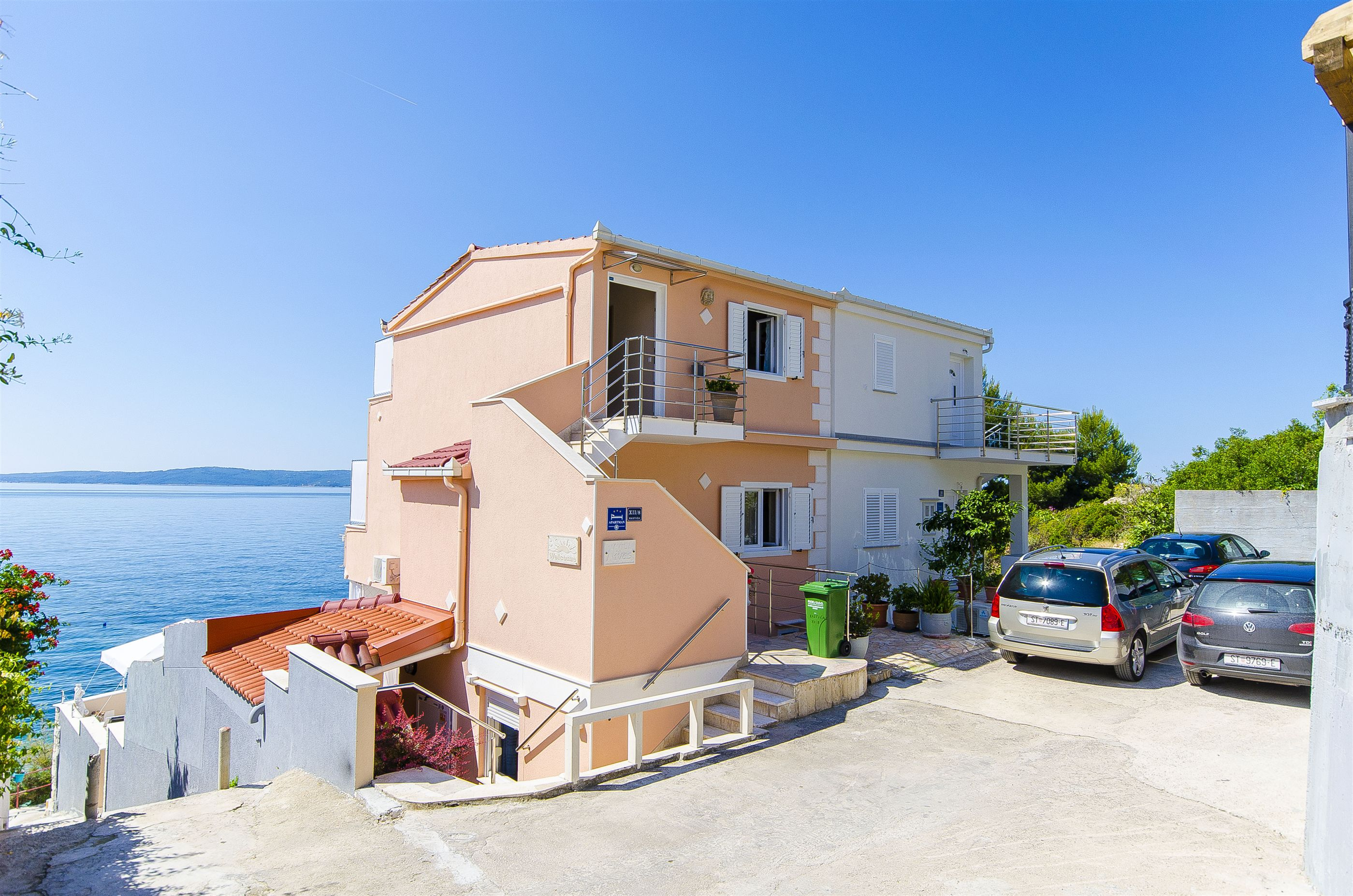 Strand & Meer | Moderne FeWo mit Meerblick nur 70 m zum Strand