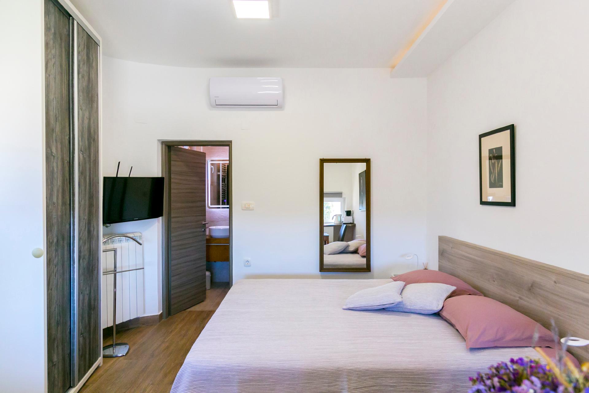Ideal für 2 Personen | Studioapartment mit Sat-Tv, Klima, WLAN