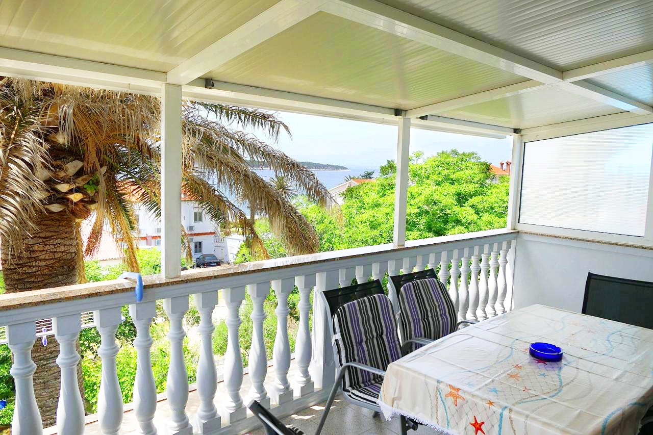 Herrlicher Meerblick | Apartment mit Sat-Tv, WLAN & Klima