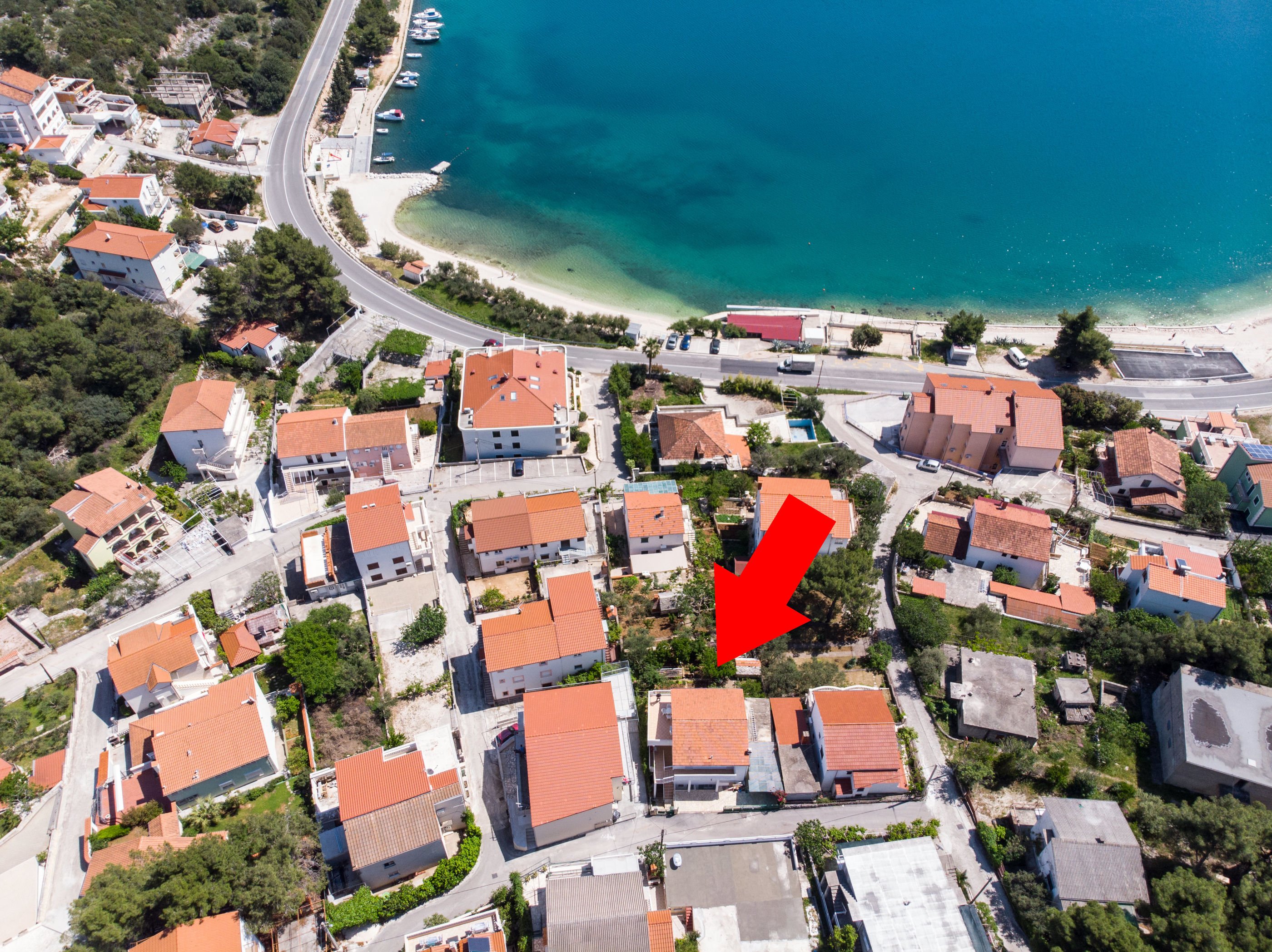 Balkon mit Meerblick | Klimatisierte Urlaubsunterkunft 