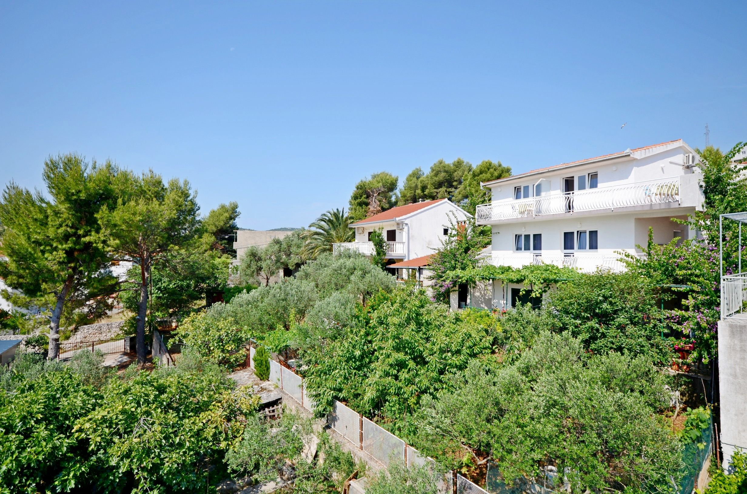 Ferienwohnung in Marina mit Klima, Meerblick, Internet