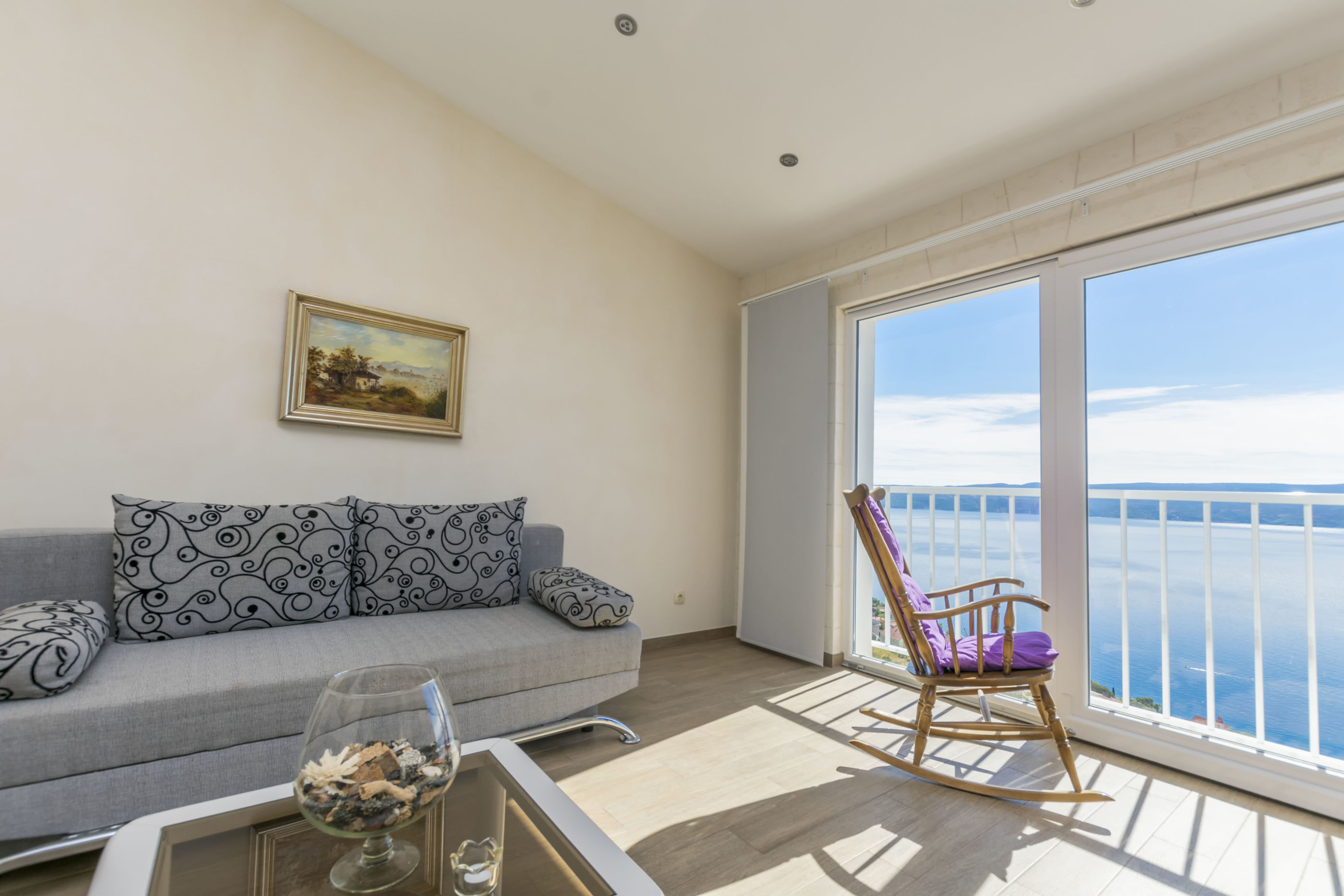 Meerblick genießen | Apartment mit Klima, Sat-Tv & WLAN