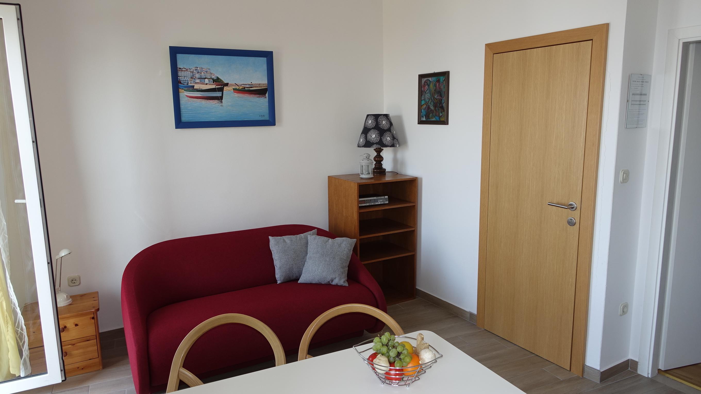 Fewo mit Balkon und Meerblick, Klima, Sat-Tv, WLAN