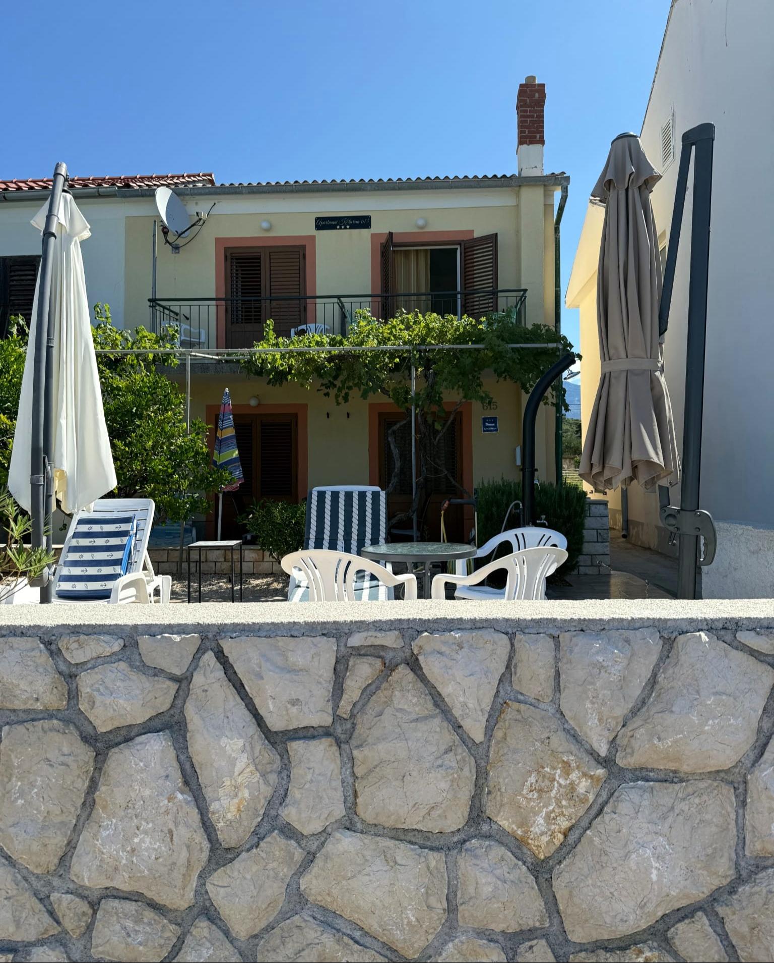 Ferienwohnung im Barbat direkt am Meer