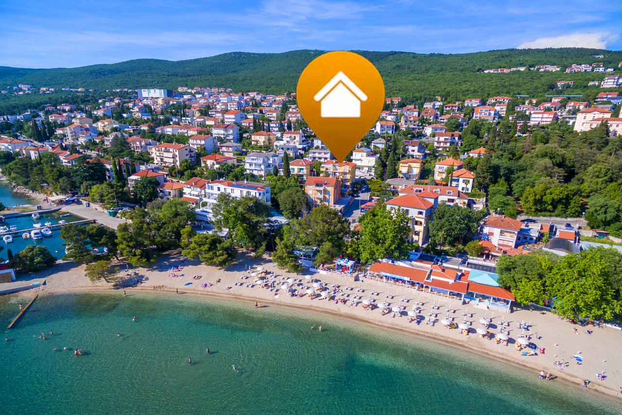 Gepflegtes Studioapartment - nur 50 m vom Sandstrand entfernt