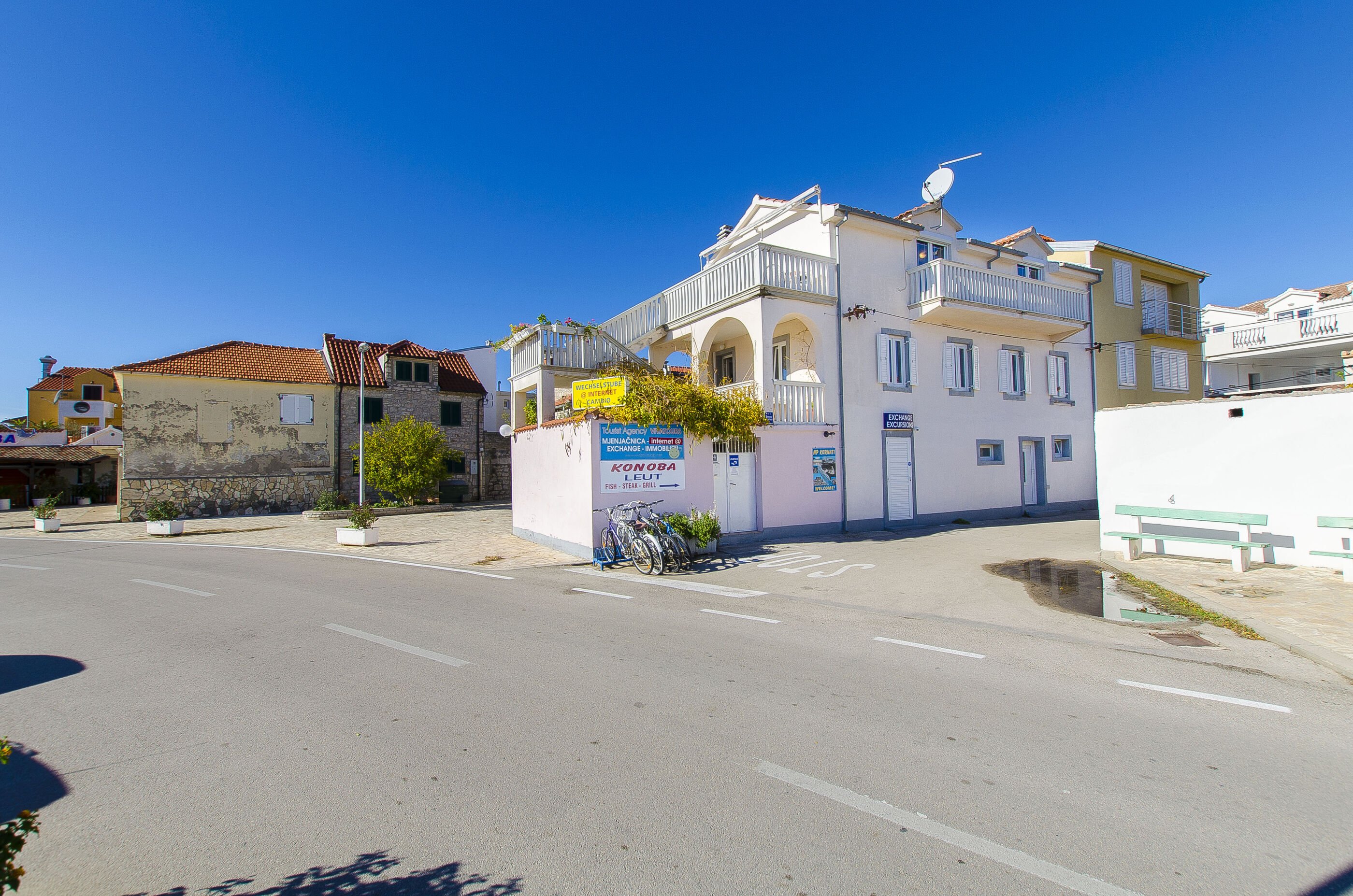 Apartment mit zwei Schlafzimmern, 100 m vom Strand entfernt