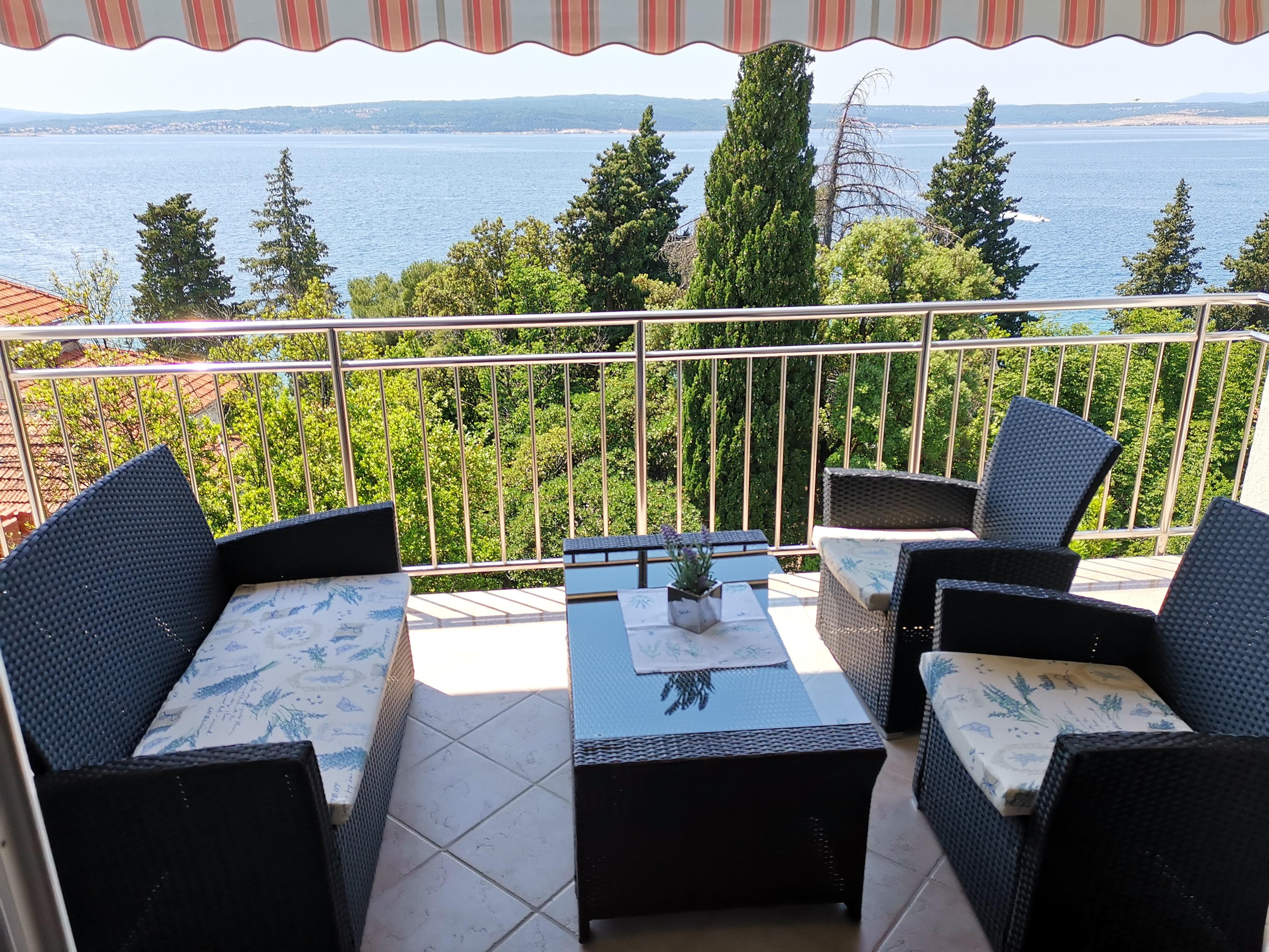 50 m zum Meer | FeWo mit Meerblick, Klima, Sat-Tv, WLAN