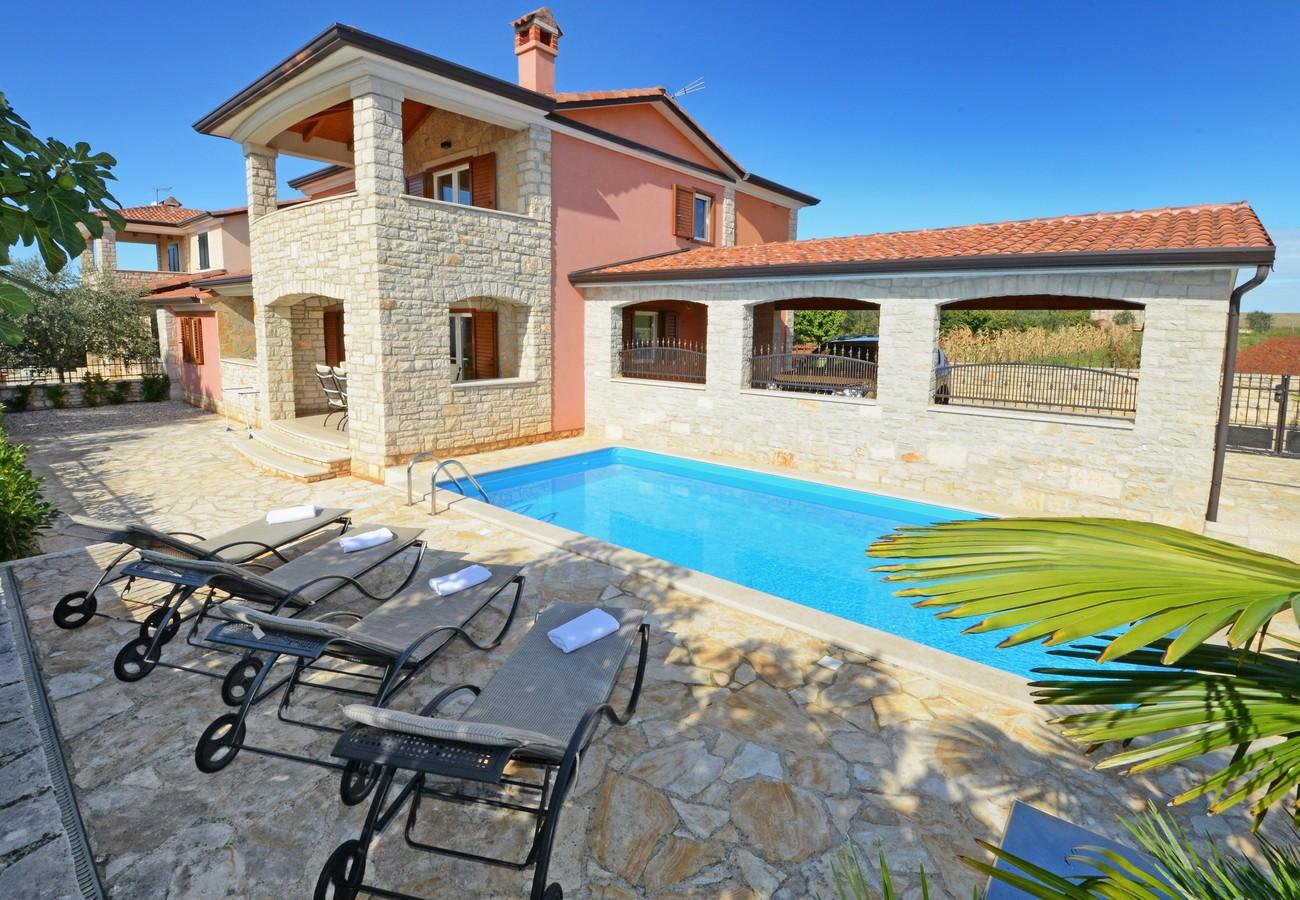 Pool genießen | Villa mit Pool in Rogovici bei Porec