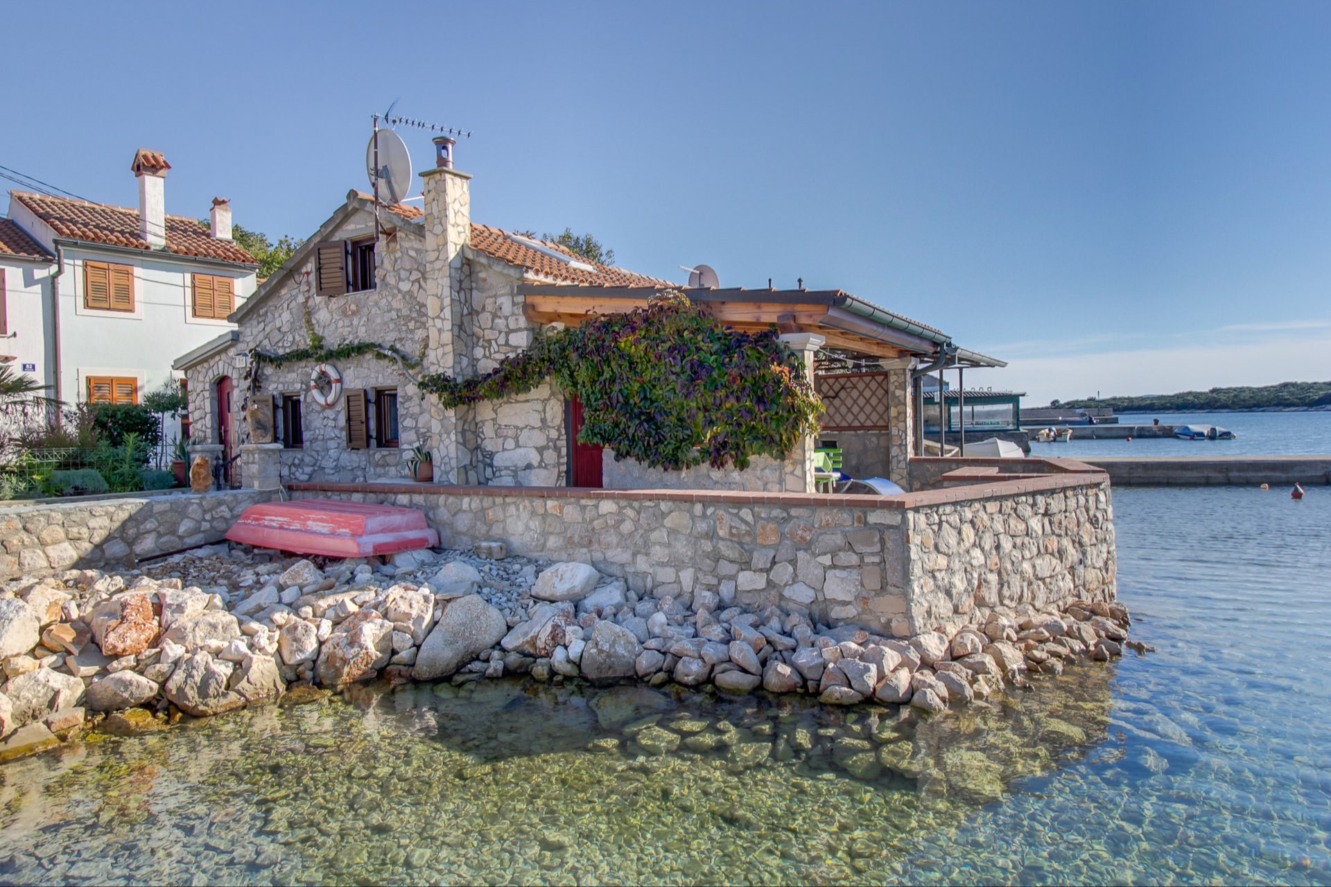 Direkt am Meer | Fischerhaus mit Klima und Sat-Tv