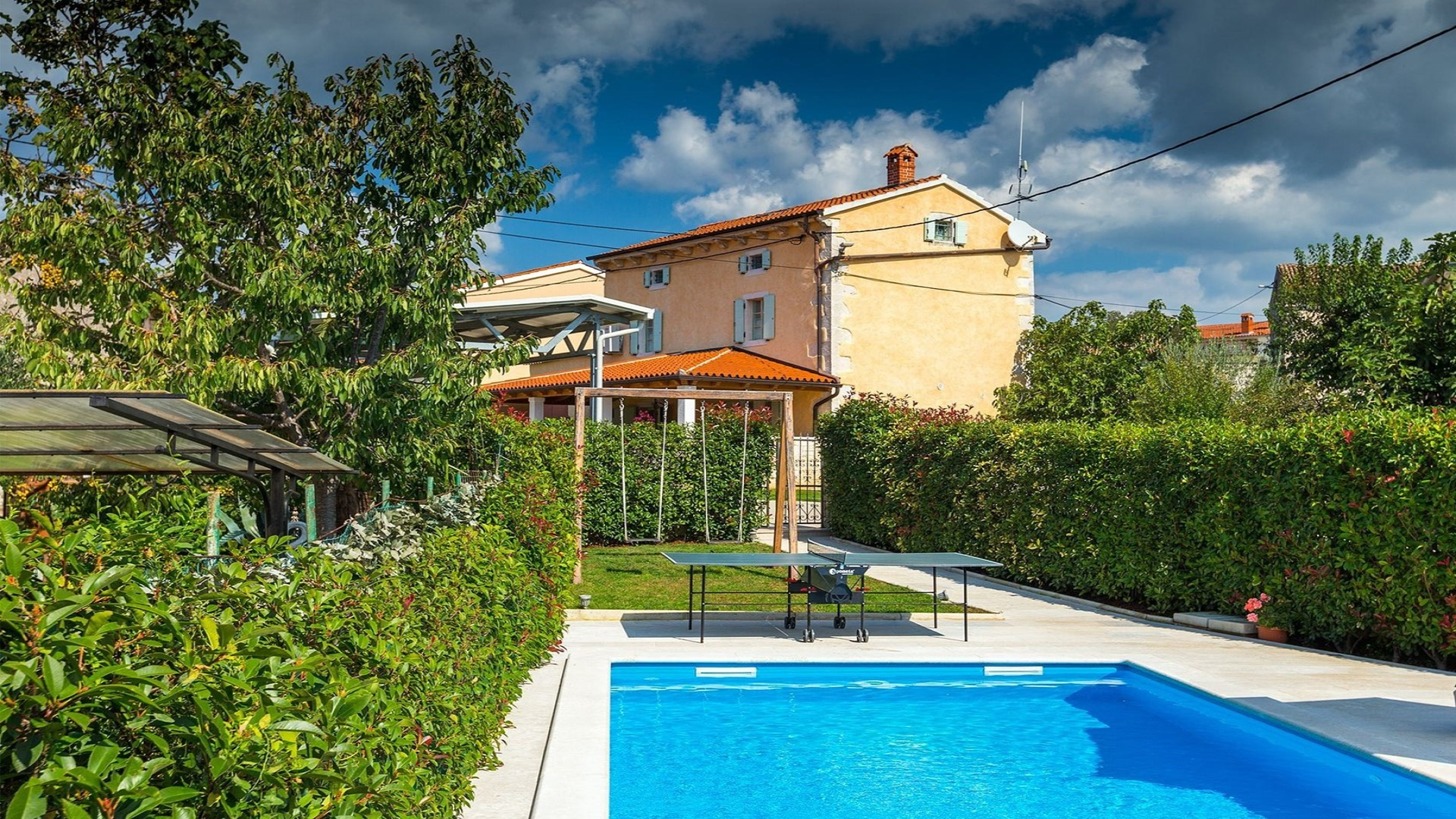 Schöne Ferienvilla mit Pool in Bubani bei Rovinj