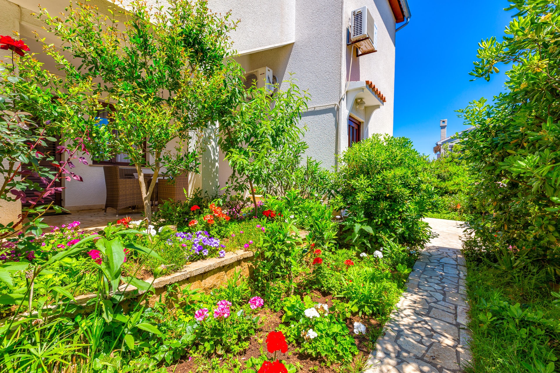 140 m zum Strand | FeWo mit Klima, Sat-Tv & WLAN
