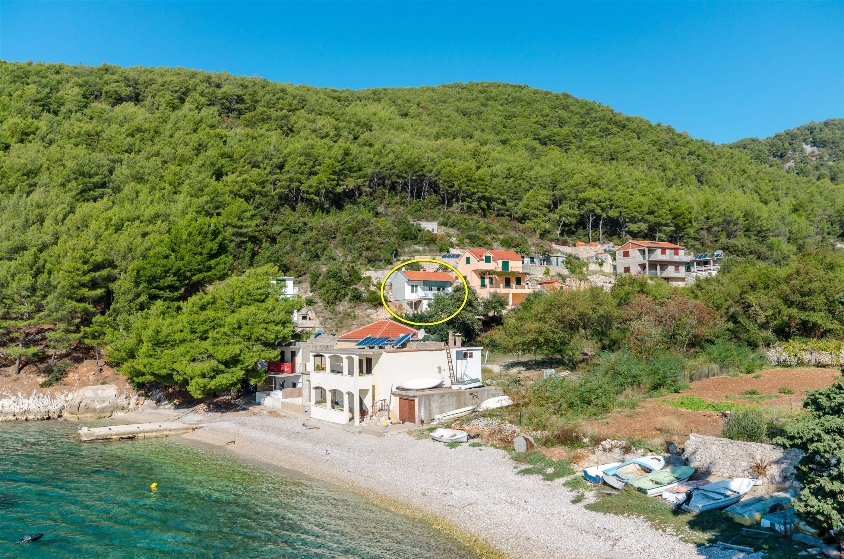 Schönes studio in Bogomolje auf Insel Hvar