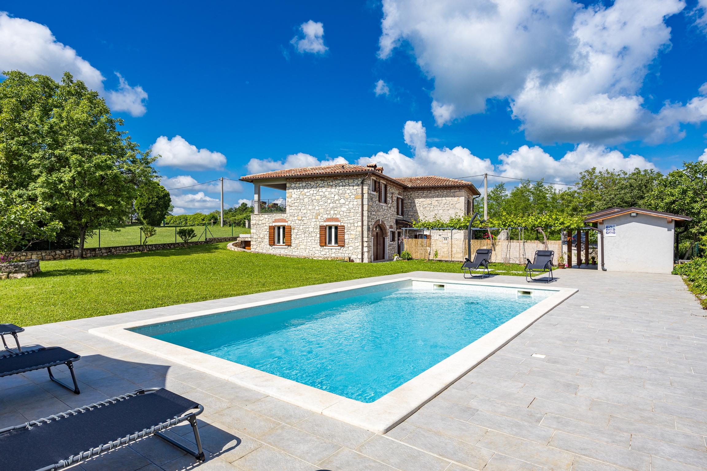 Istrisches Landhaus mit Pool in Vrećari bei Labin