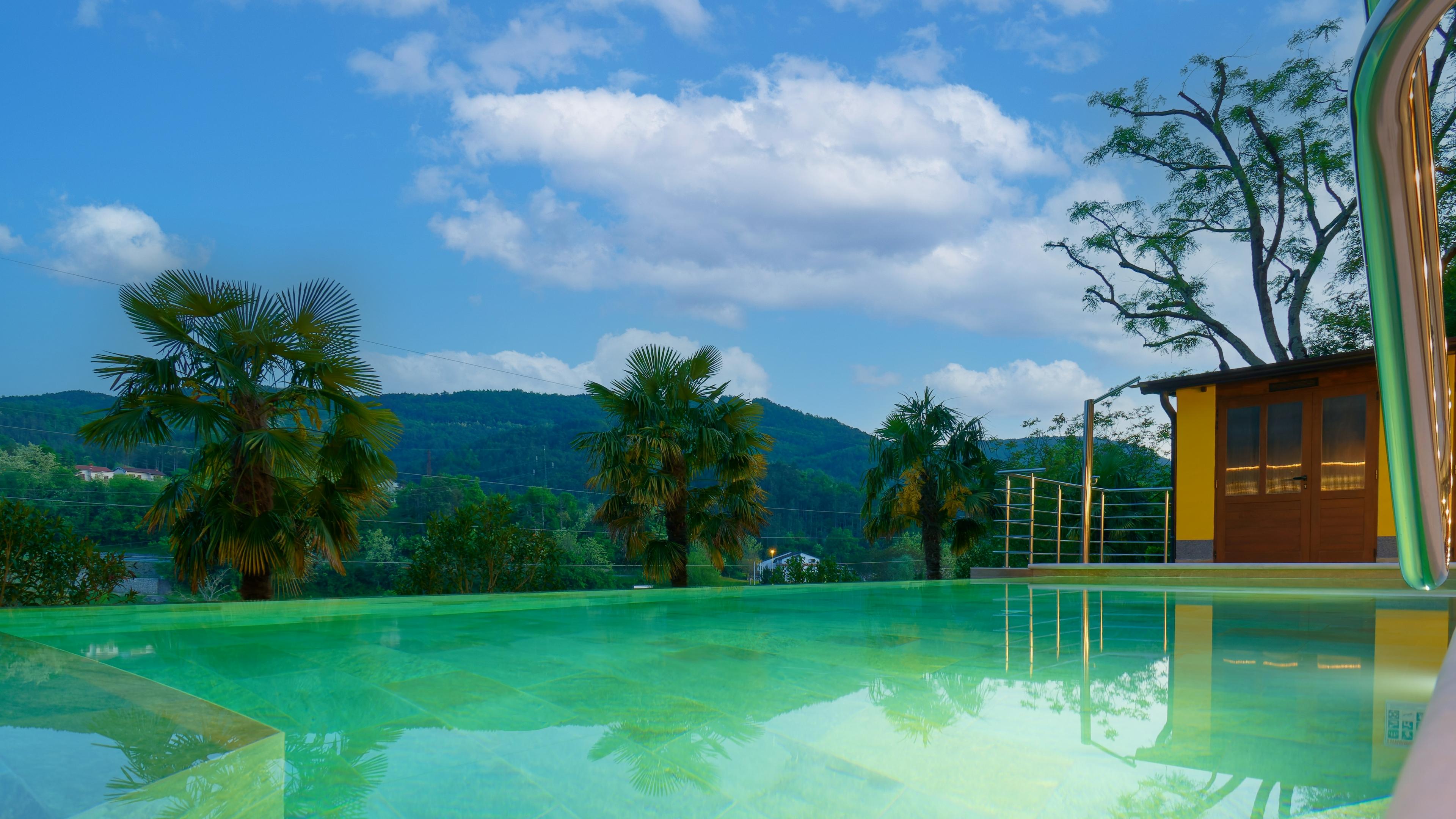 Schönes Ferienhaus mit Swimmingpool in Buzet