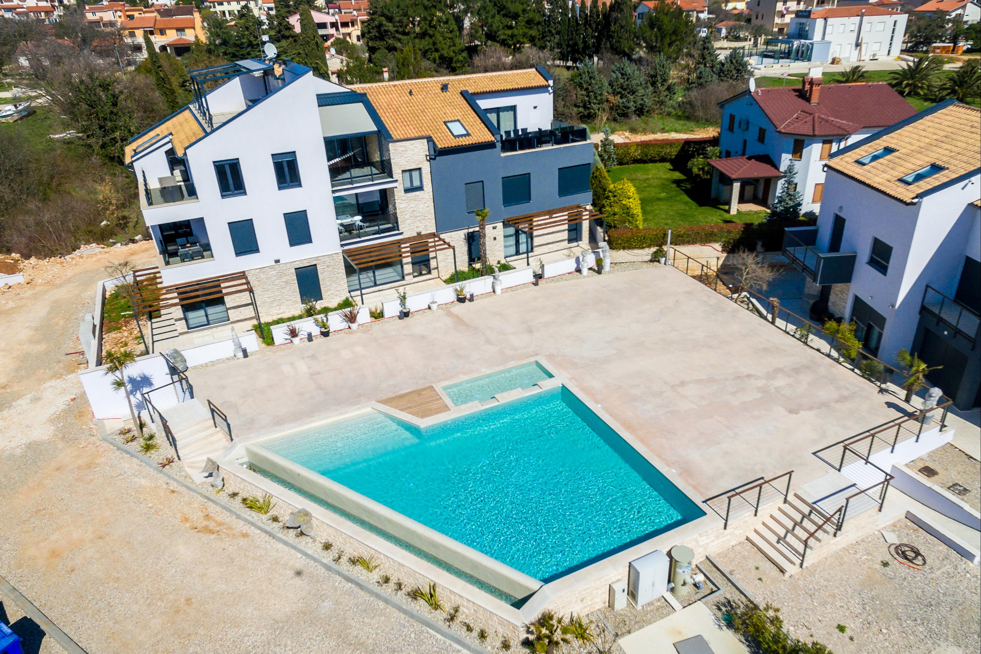 Moderne Wohnung mit Gemeinschaftspool in Medulin